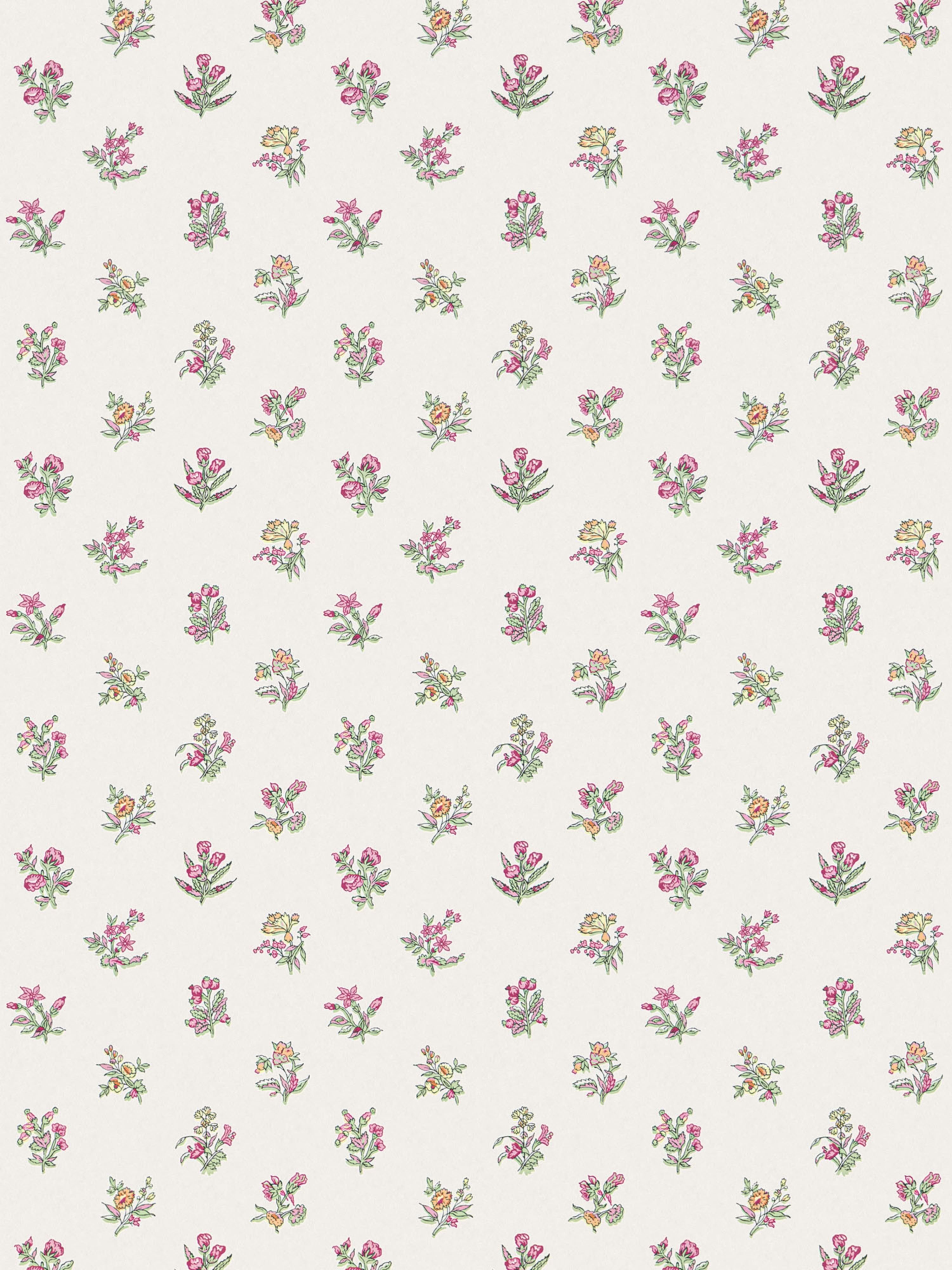 Summer Flora wallpaper in sorbet color - pattern number SC WP81053D0006 - by Scalamandre in the collection