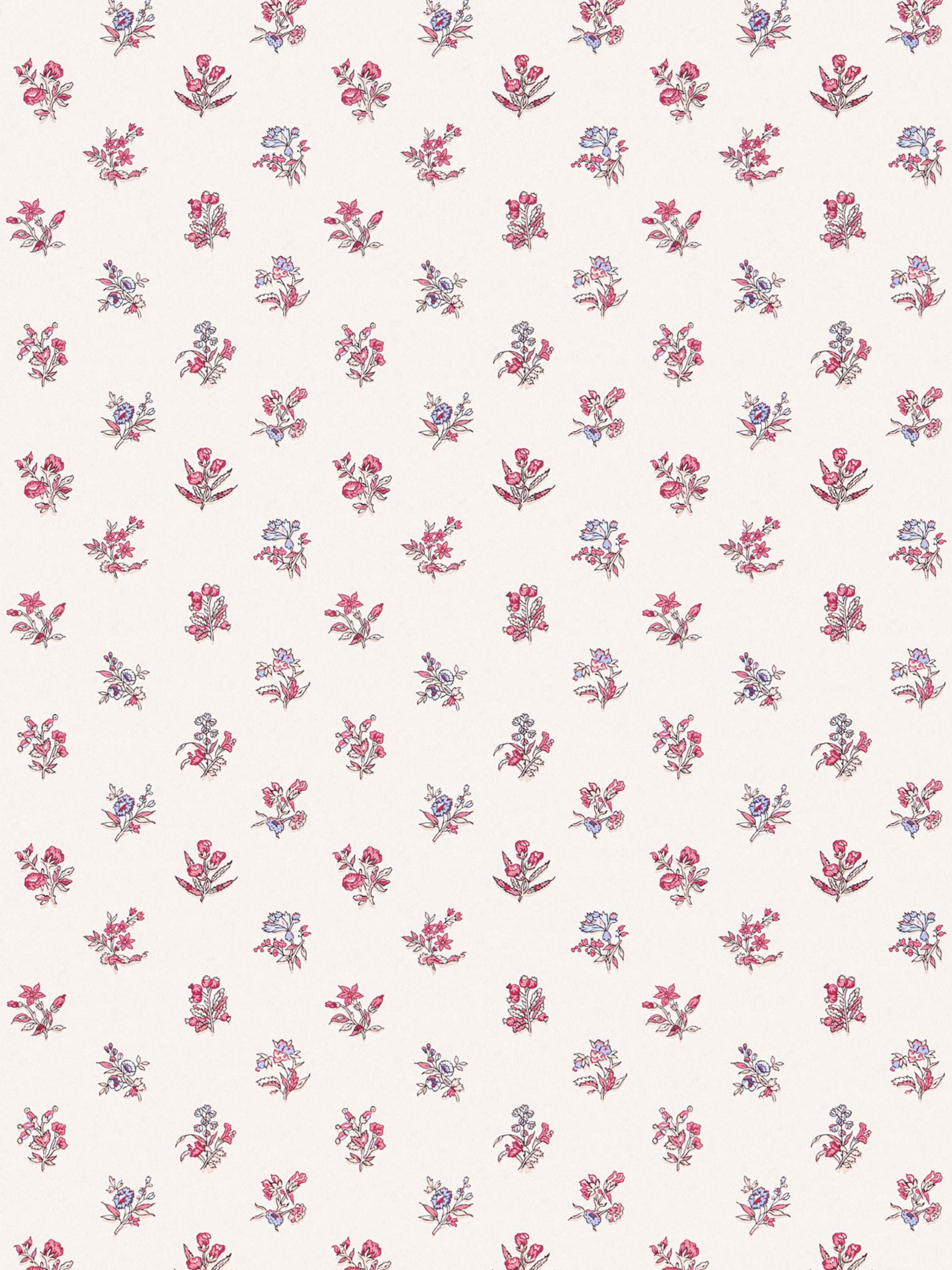 Summer Flora wallpaper in pastel peony color - pattern number SC WP81053D0007 - by Scalamandre in the collection