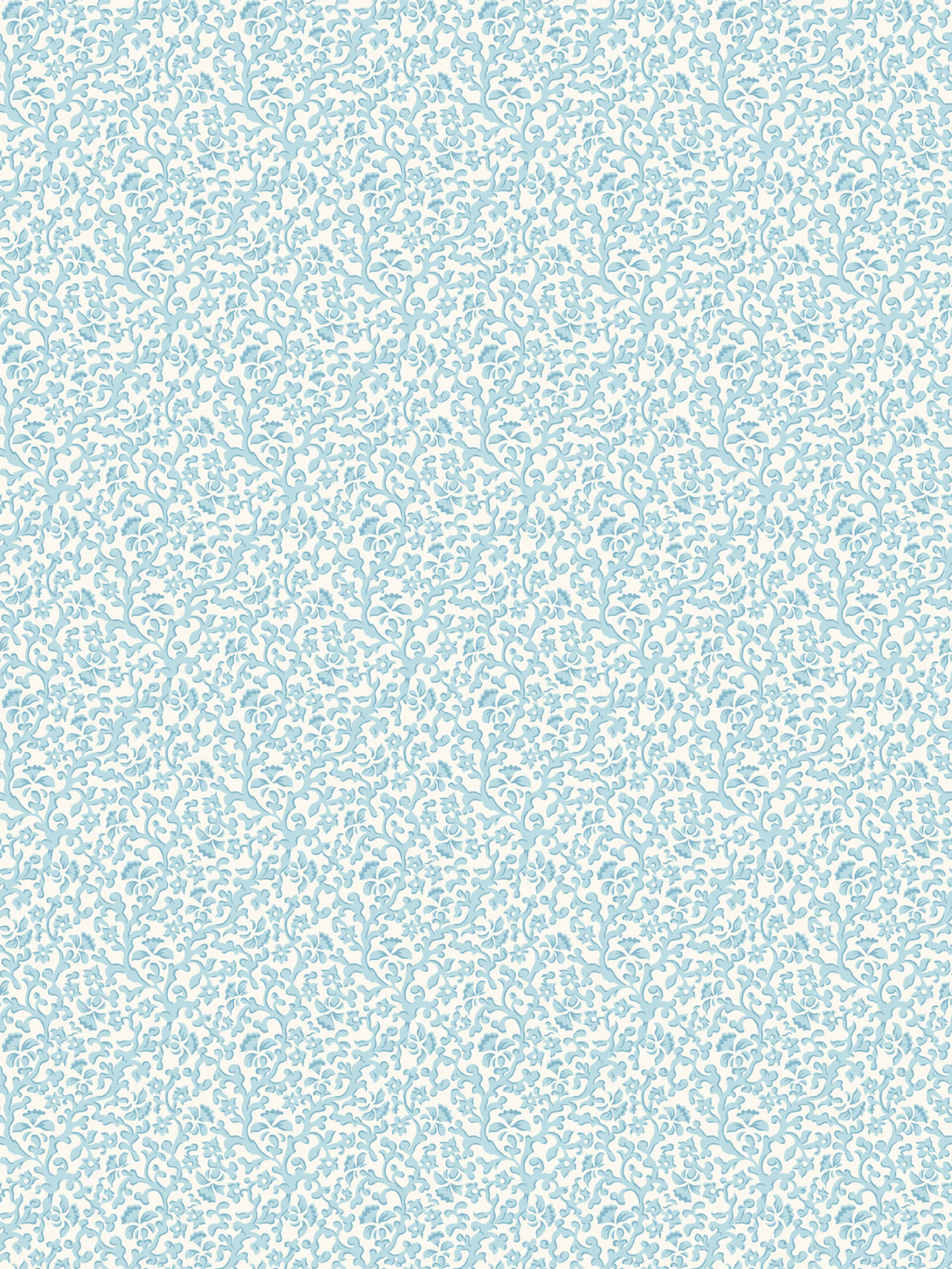 Bandbox wallpaper in aquamarine color - pattern number SC WP88087D0006 - by Scalamandre in the collection