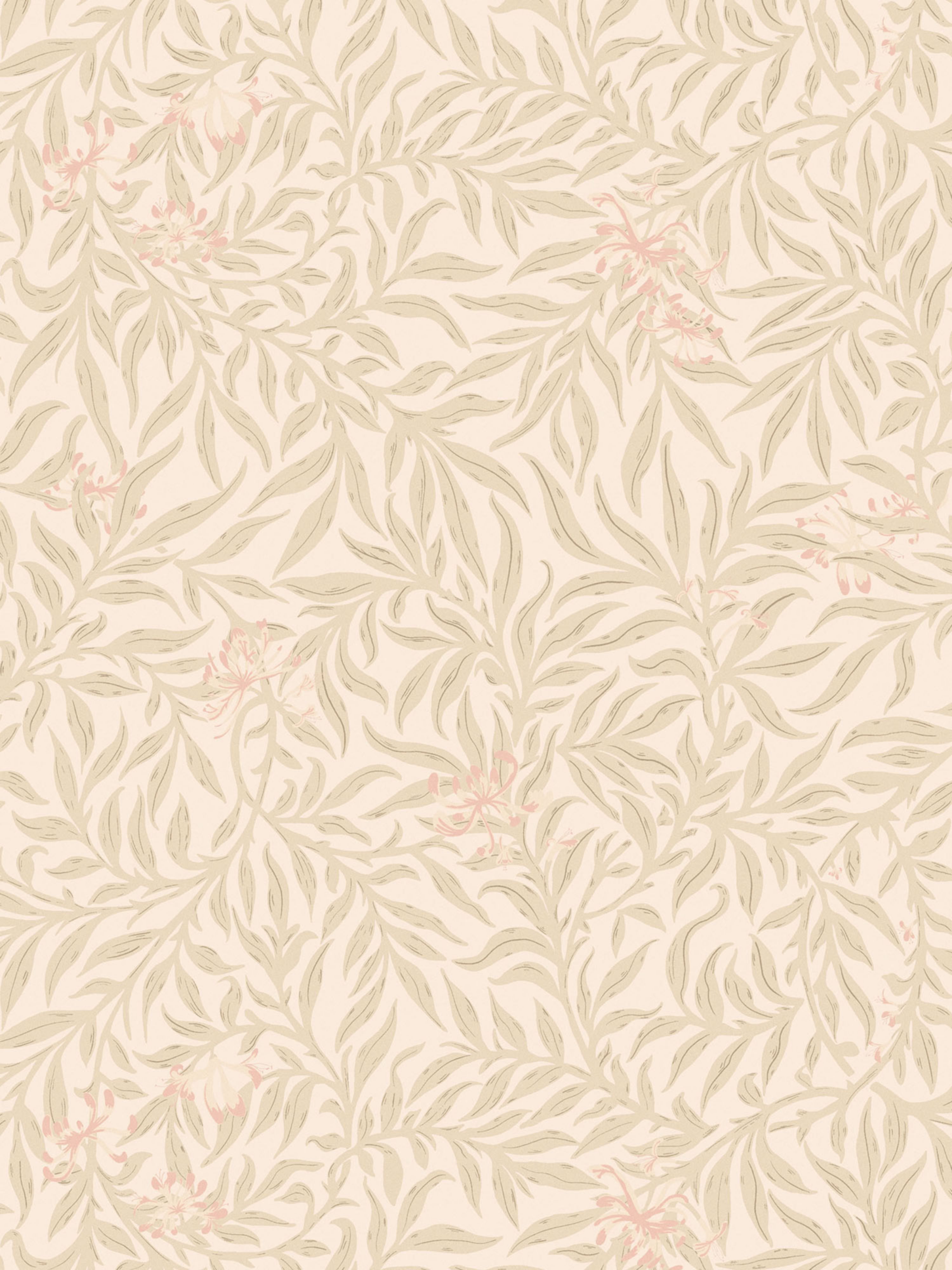 Honeysuckle wallpaper in driftwood color - pattern number SC WP88617D0001 - by Scalamandre in the collection