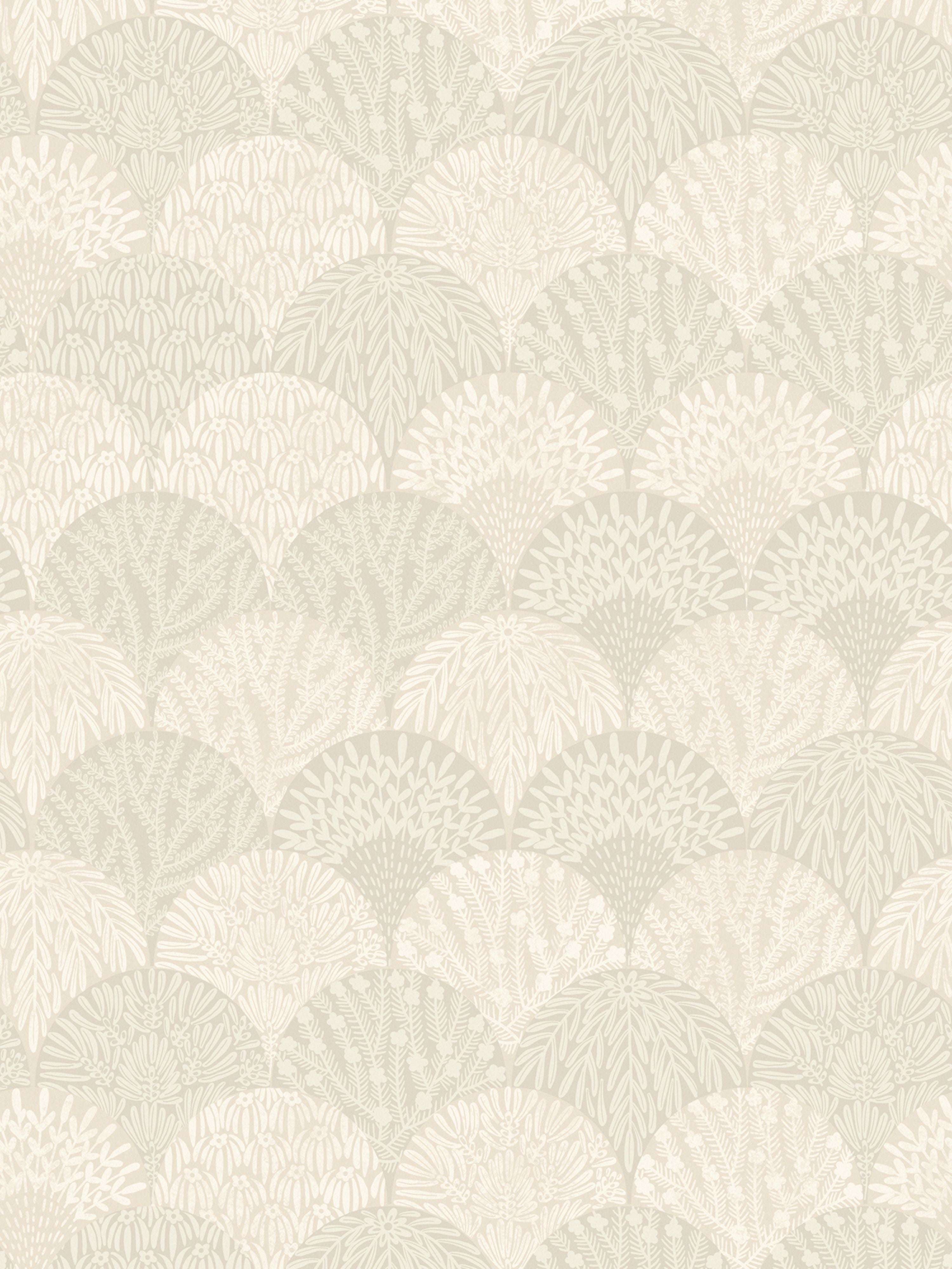 Herb Garden wallpaper in linen color - pattern number SC WP88618D0002 - by Scalamandre in the collection