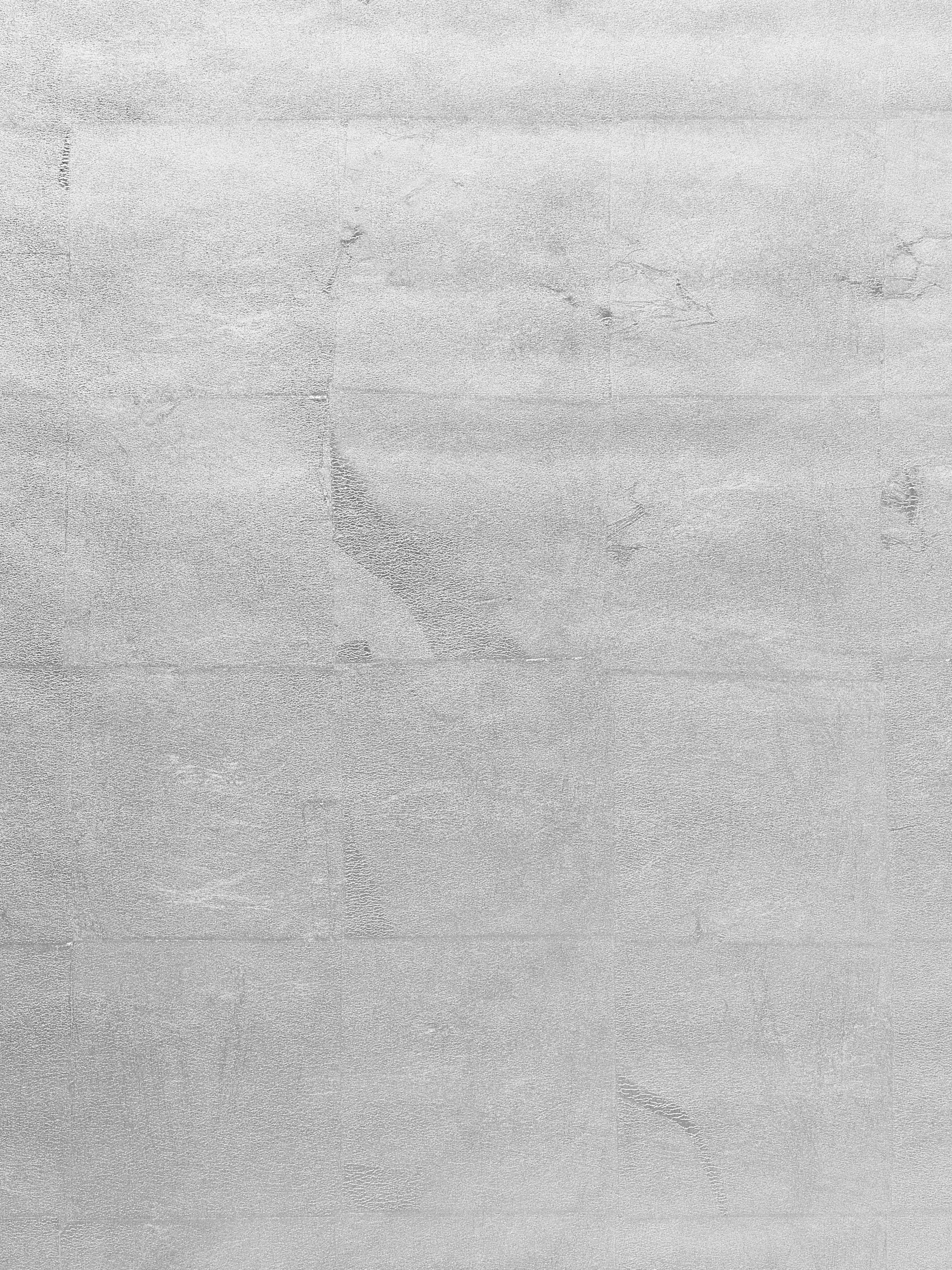 Silver Leaf wallpaper in silver metal color - pattern number SC 0001WP88335 - by Scalamandre in the collection