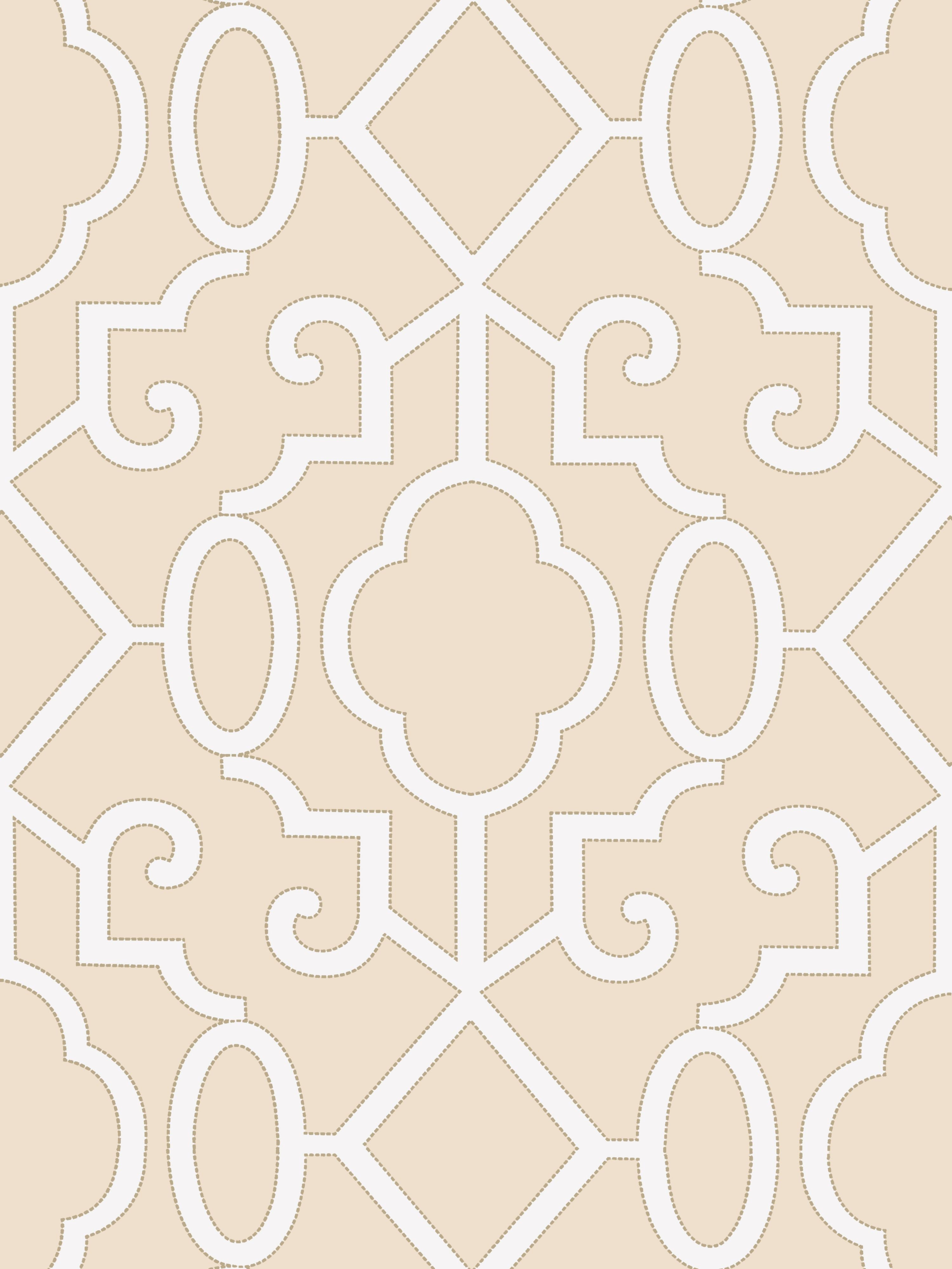Visual Reference: Ming Fretwork Alabaster Sc 0001Wp88356 Wallpaper By Scalamandre