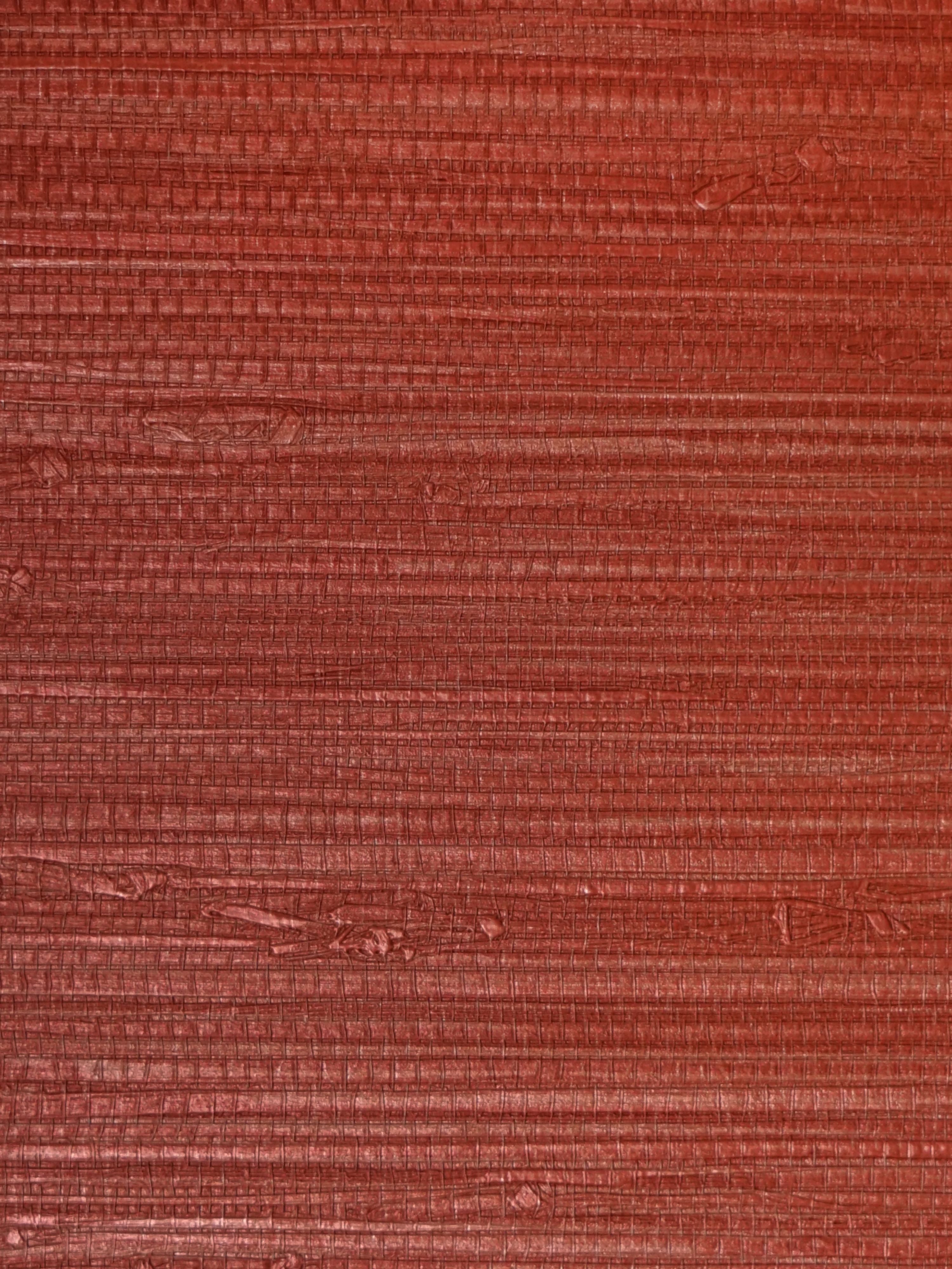 Pampas wallpaper in red ochre color - pattern number SC 0001WP88438 - by Scalamandre in the collection