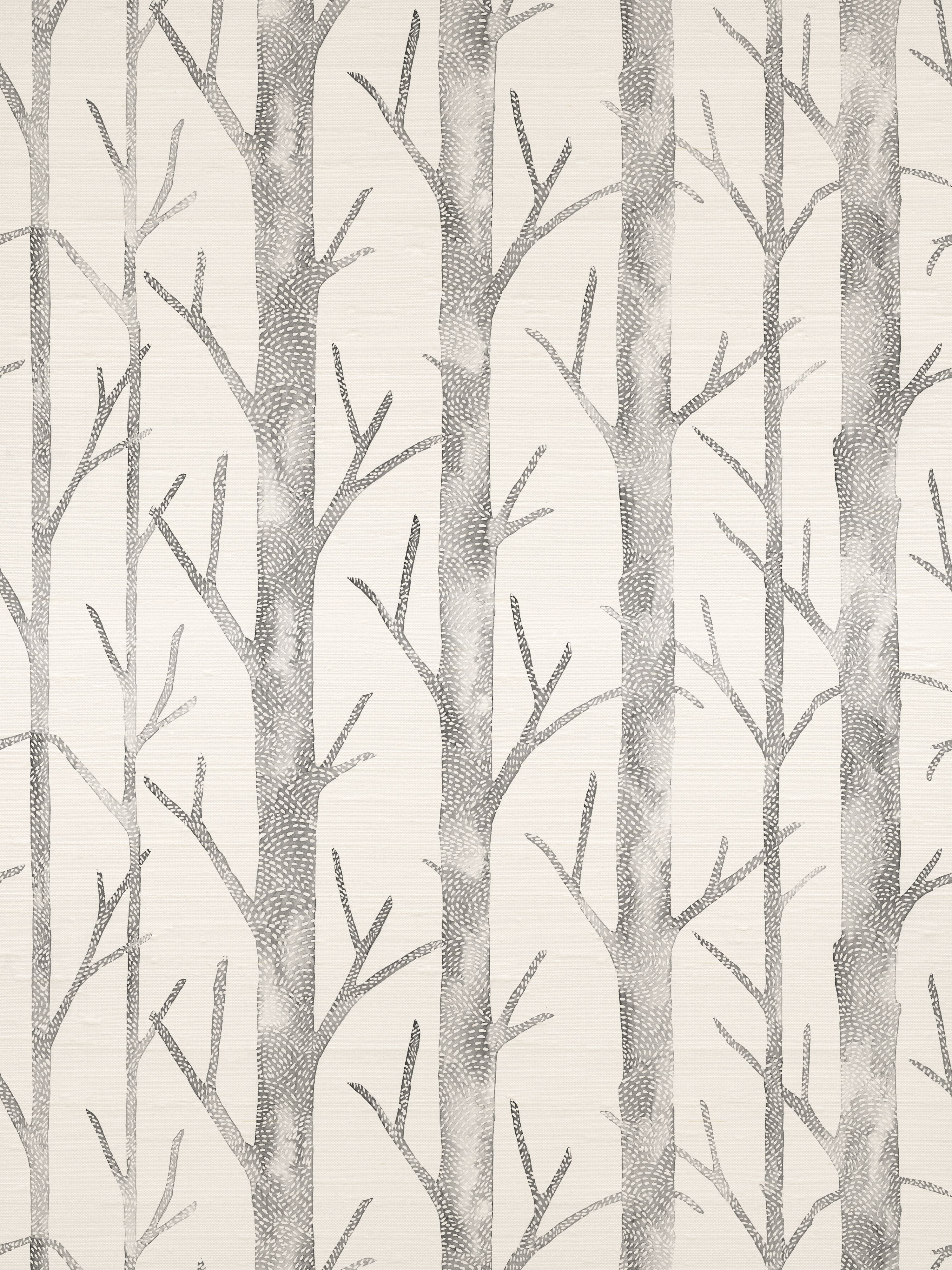 Everett Silk wallpaper in shadow color - pattern number SC 0001WP88444 - by Scalamandre in the collection