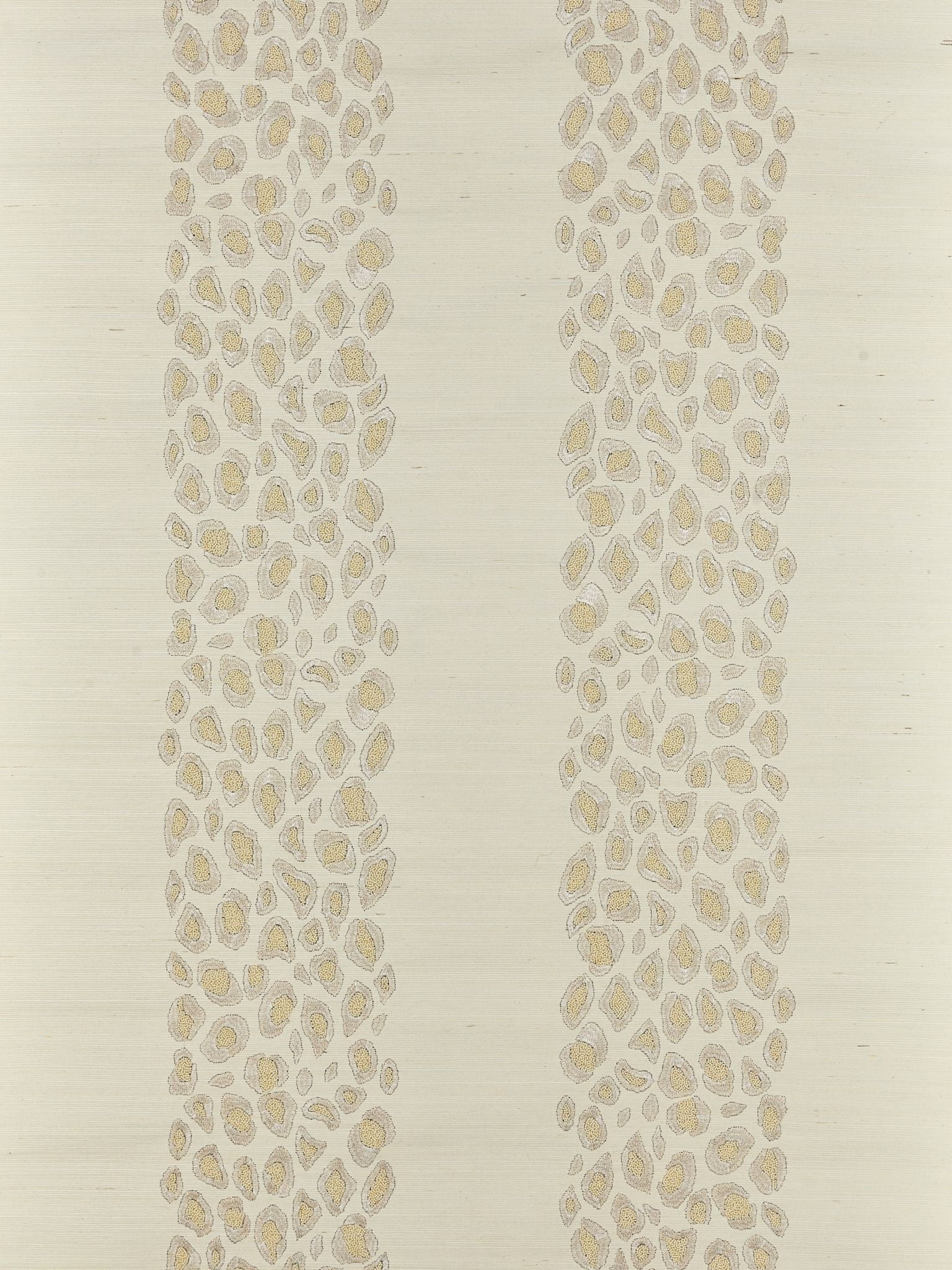 Catwalk Embellished Grasscloth wallpaper in pearl color - pattern number SC 0001WP88446 - by Scalamandre in the collection