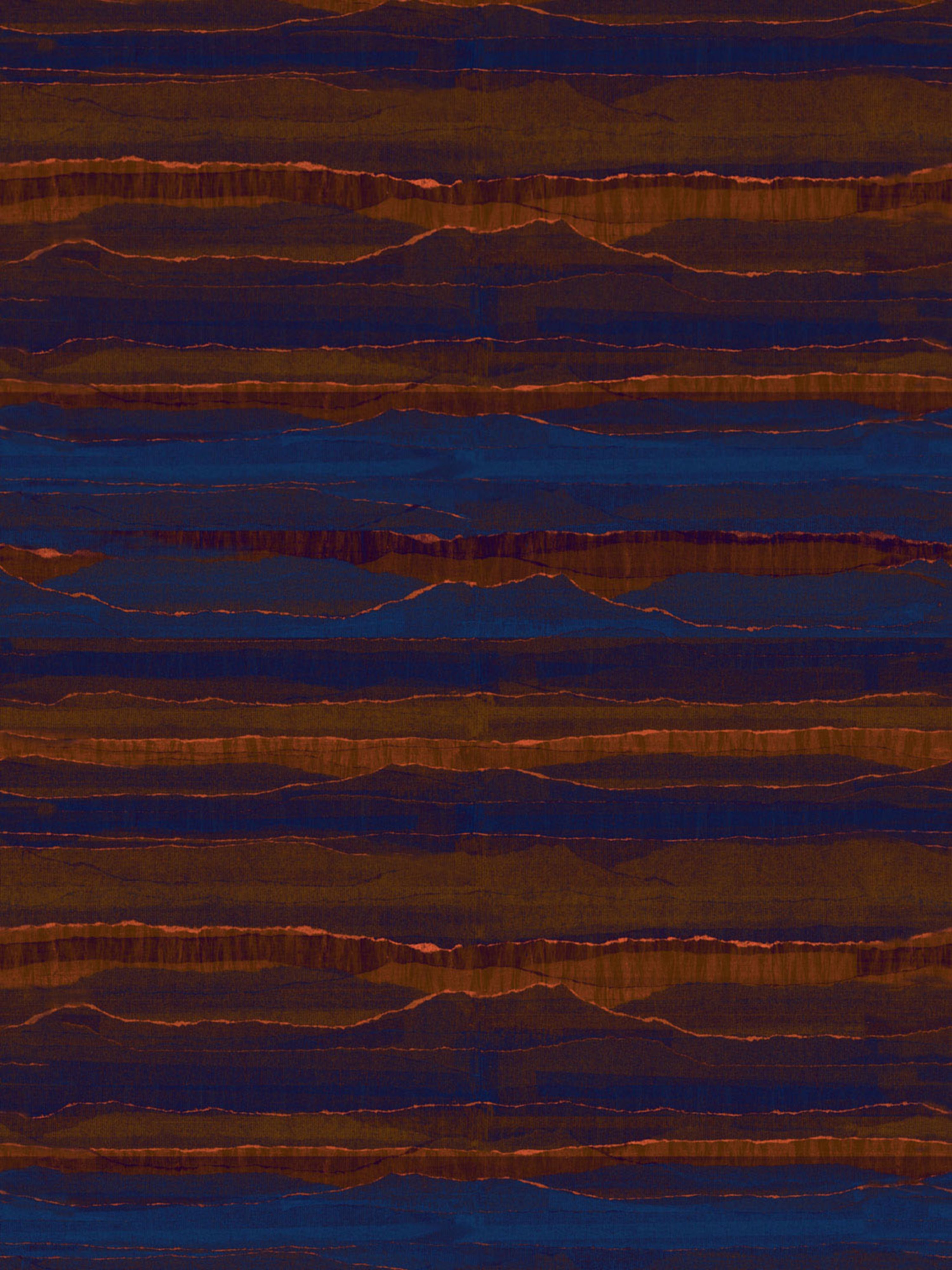 Hida wallpaper in blue agate color - pattern number SC 0001WP88452 - by Scalamandre in the collection
