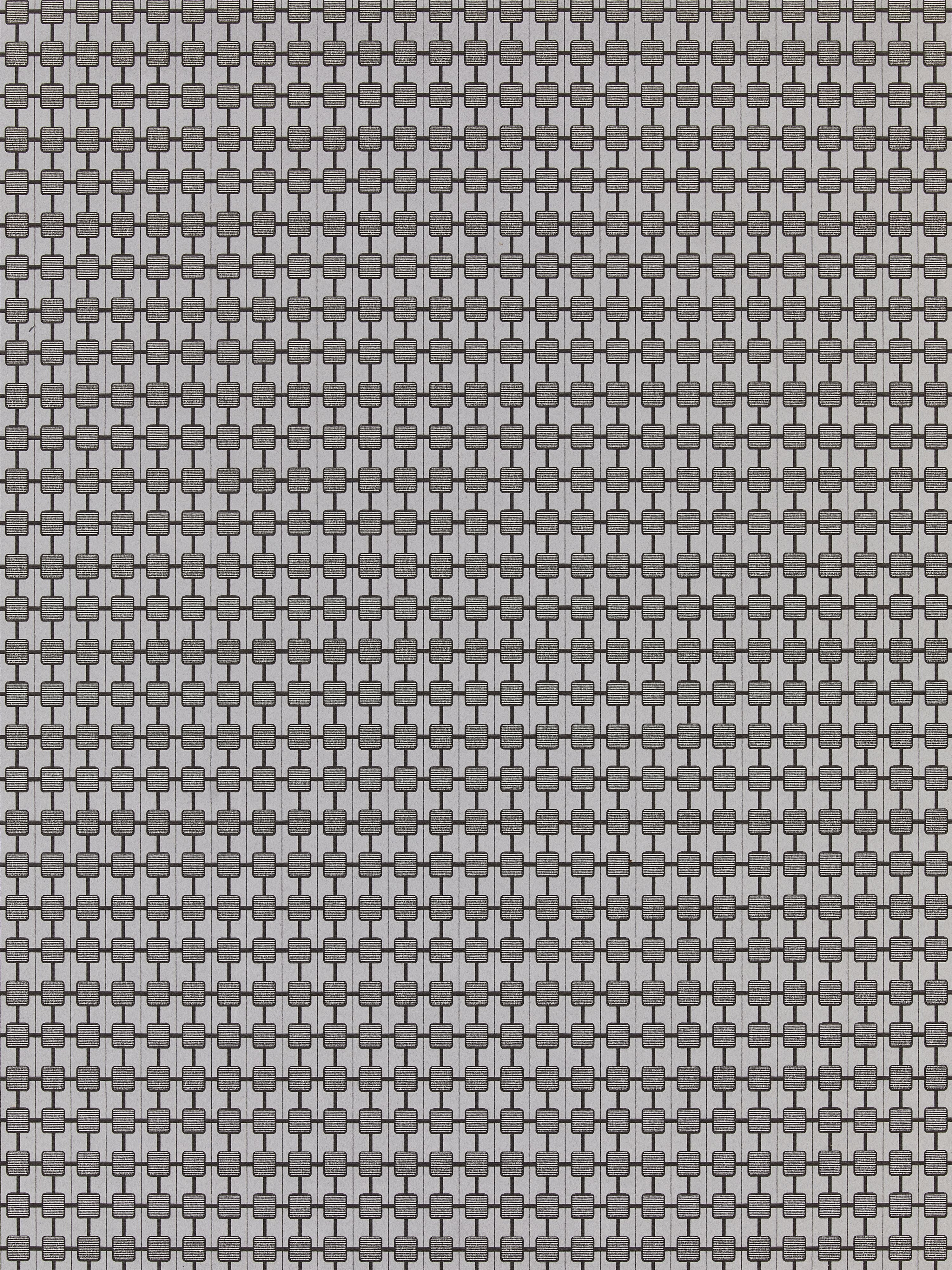 Tempo wallpaper in silver color - pattern number SC 0001WP88459 - by Scalamandre in the collection