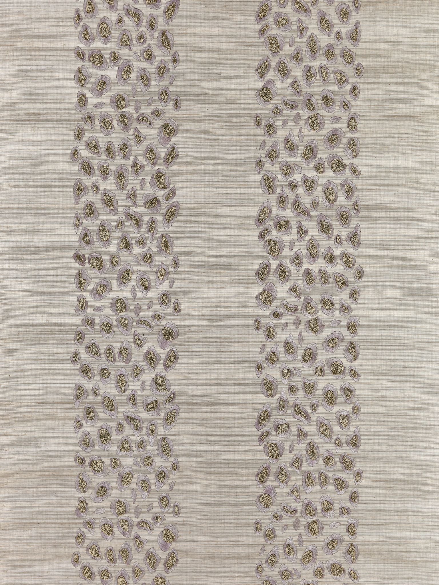 Catwalk Embellished Grasscloth fabric in looking glass color - pattern number SC 0002WP88446 - by Scalamandre in the collection