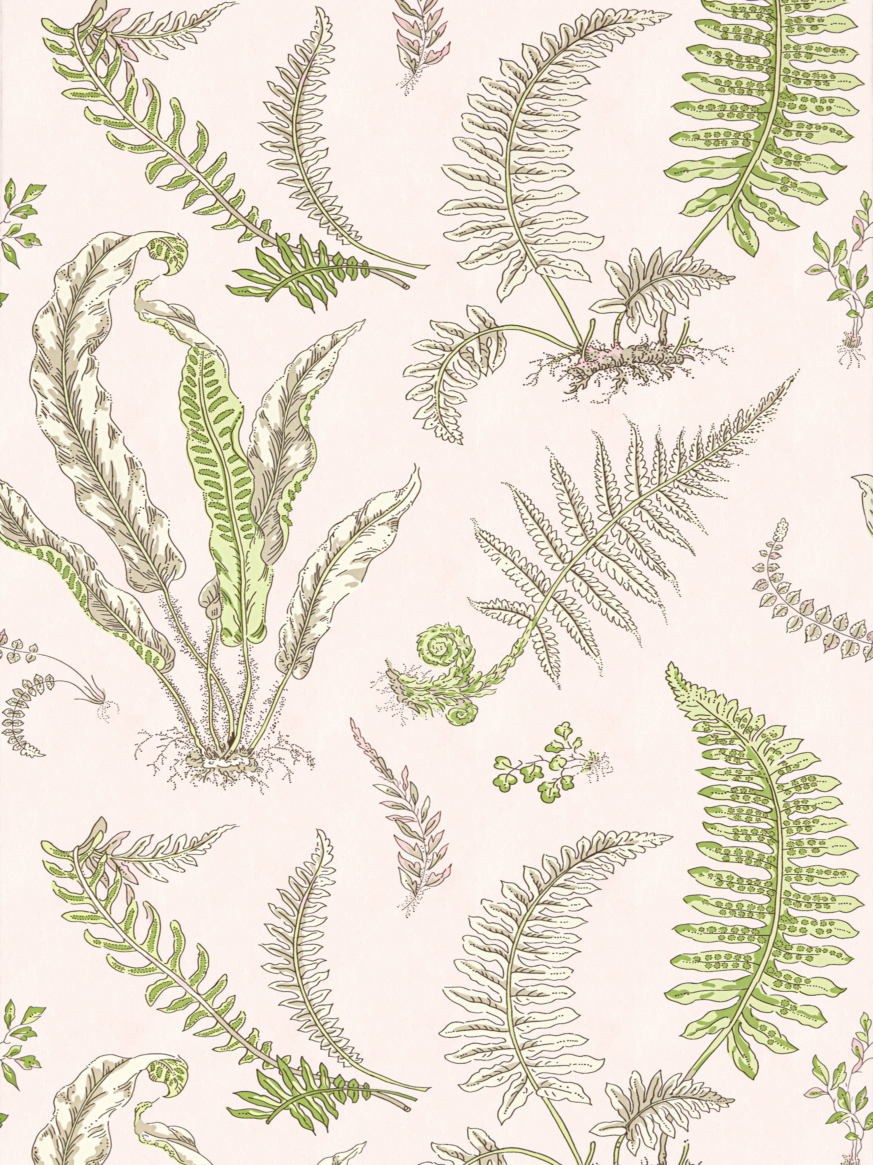 Elsie De Wolfe wallpaper in ballet slipper color - pattern number SC 0002WP88592D - by Scalamandre in the collection
