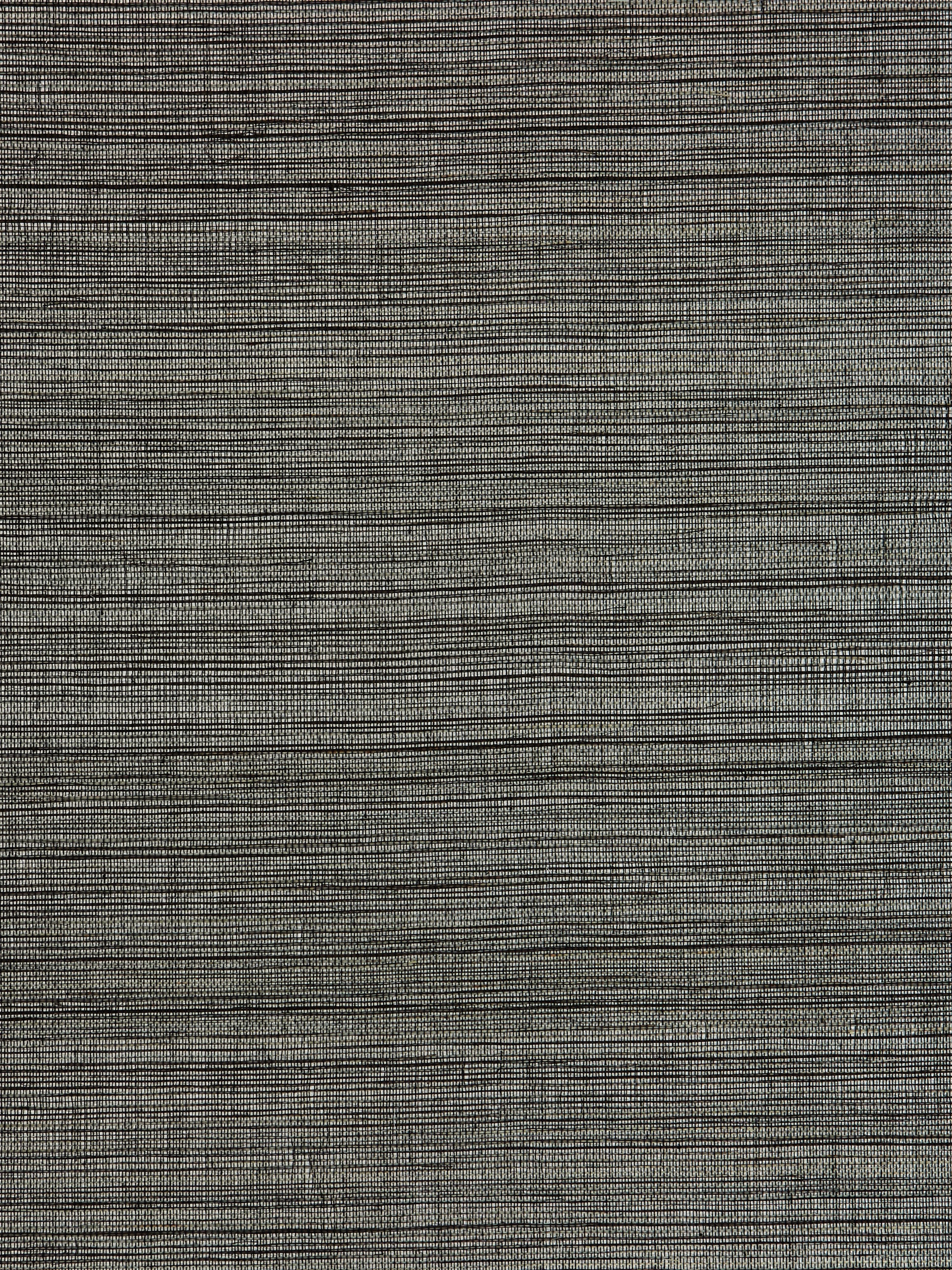 Strie Sisal wallpaper in graphite color - pattern number SC 0003WP88339 - by Scalamandre in the collection