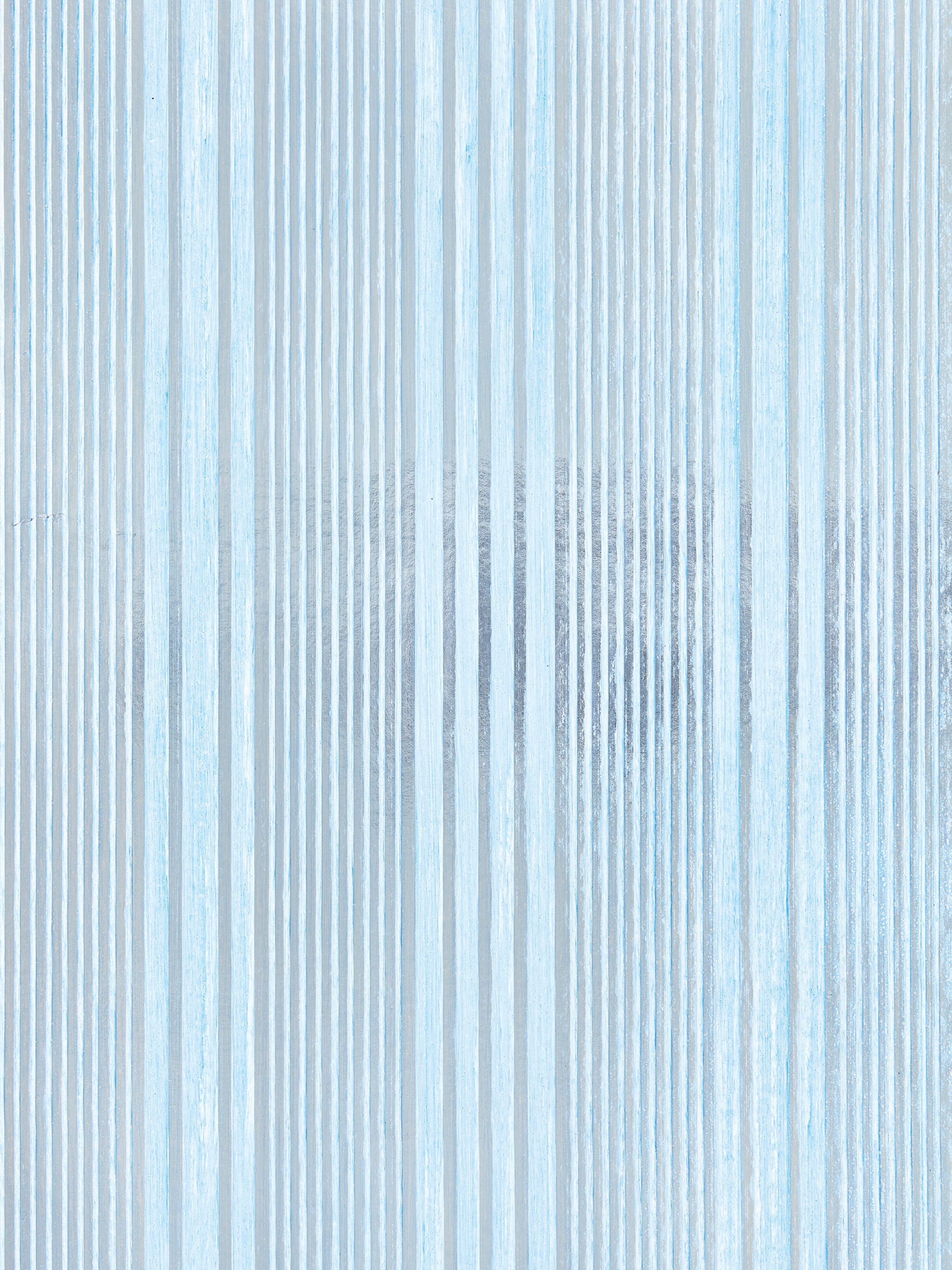 Pacific Stripe wallpaper in sky color - pattern number SC 0003WP88367 - by Scalamandre in the collection