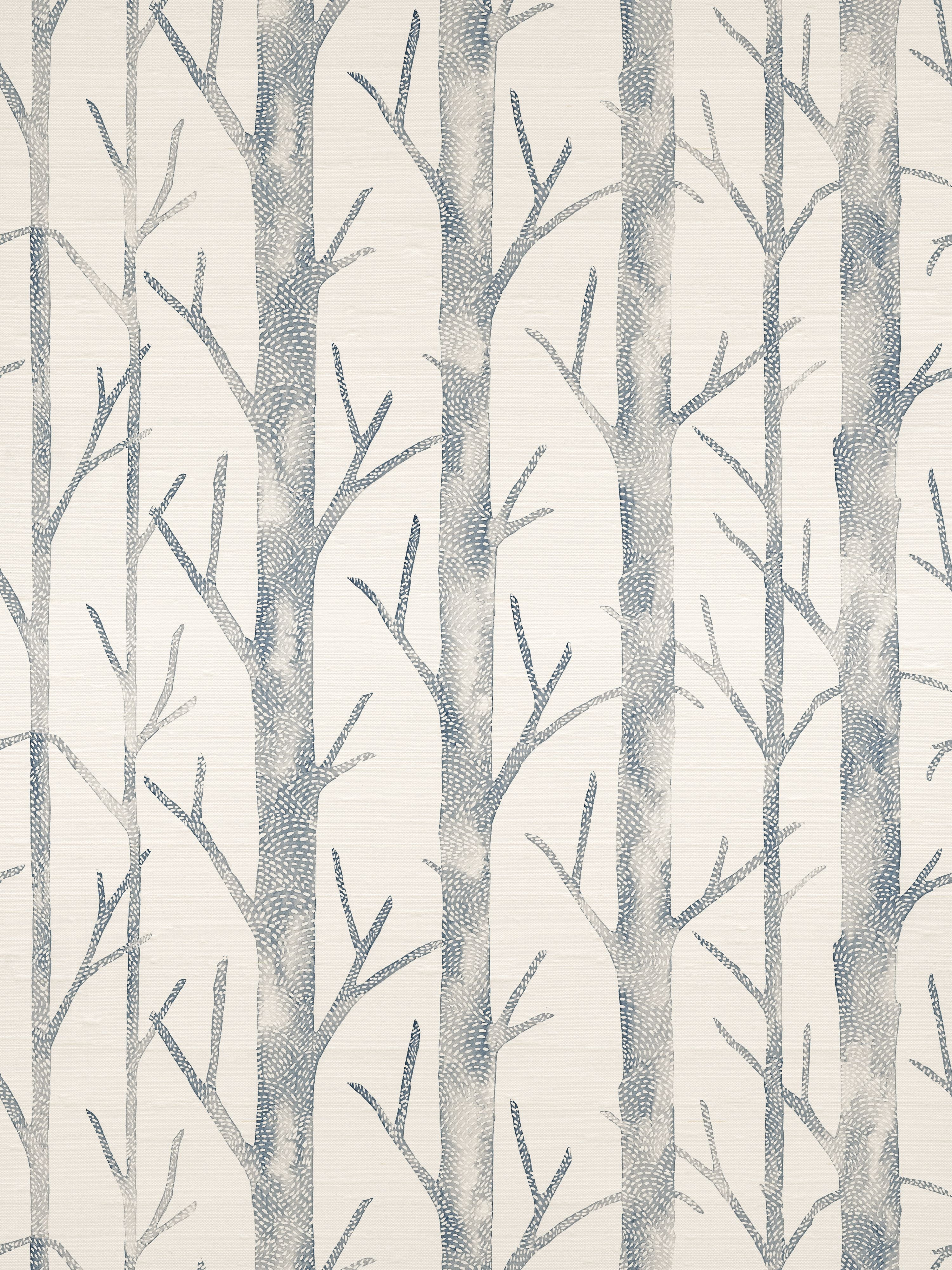 Everett Silk wallpaper in twilight color - pattern number SC 0003WP88444 - by Scalamandre in the collection