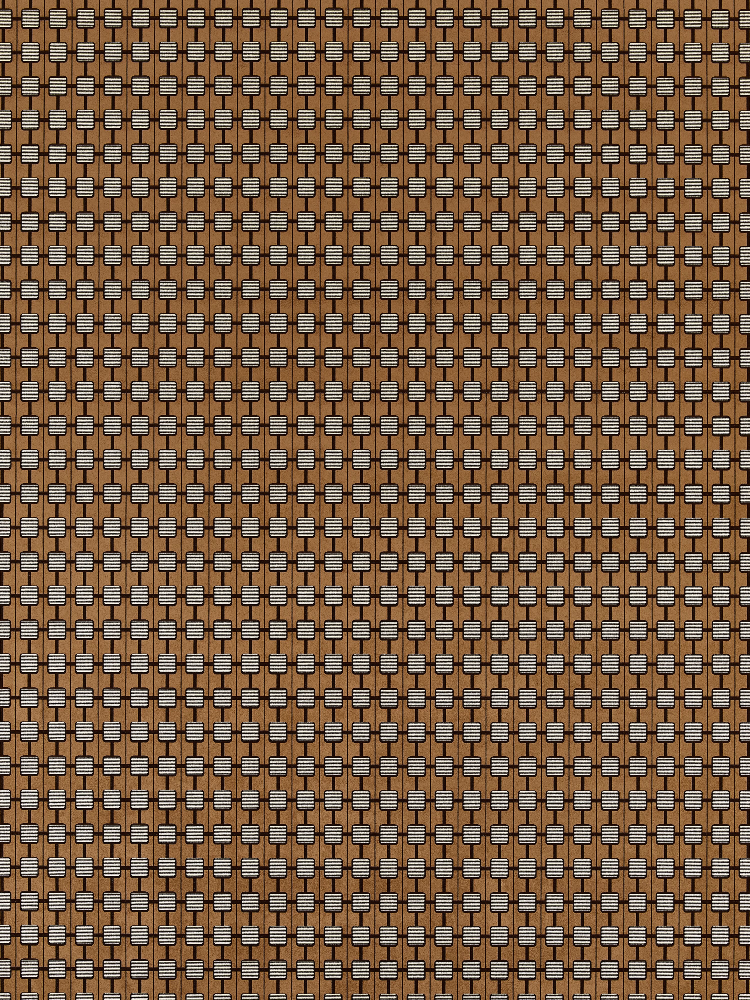 Tempo wallpaper in bronze color - pattern number SC 0003WP88459 - by Scalamandre in the collection