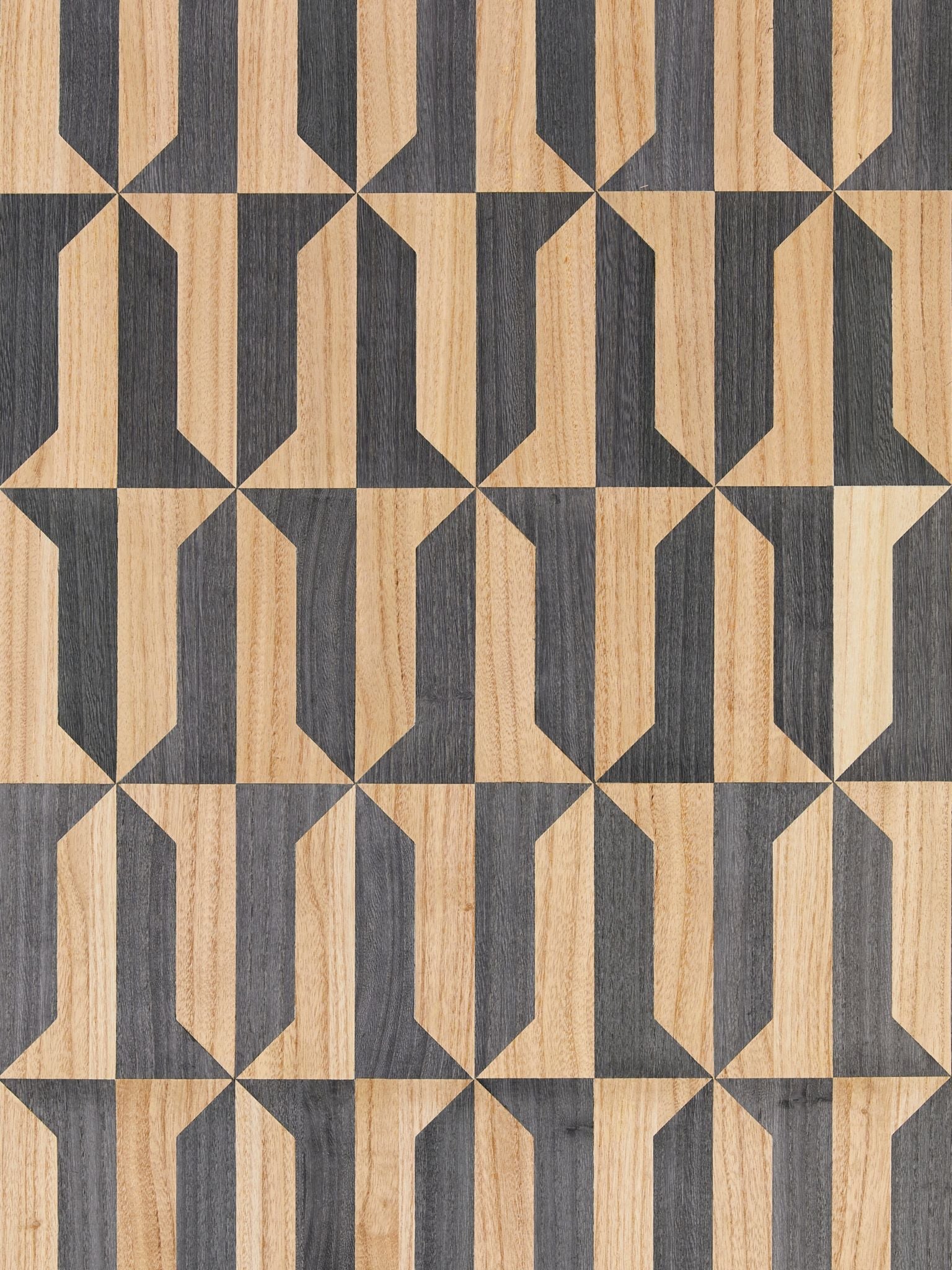 Mezzo Wood fabric in natural and slate color - pattern number SC 0003WP88462 - by Scalamandre in the collection