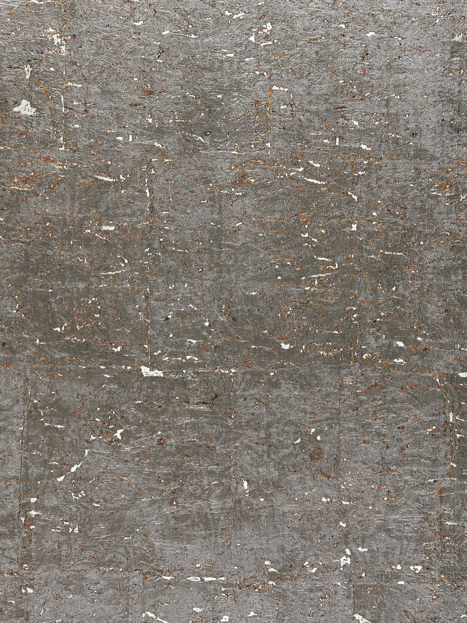 Metal Cork fabric in graphite color - pattern number SC 0004WP88336 - by Scalamandre in the collection