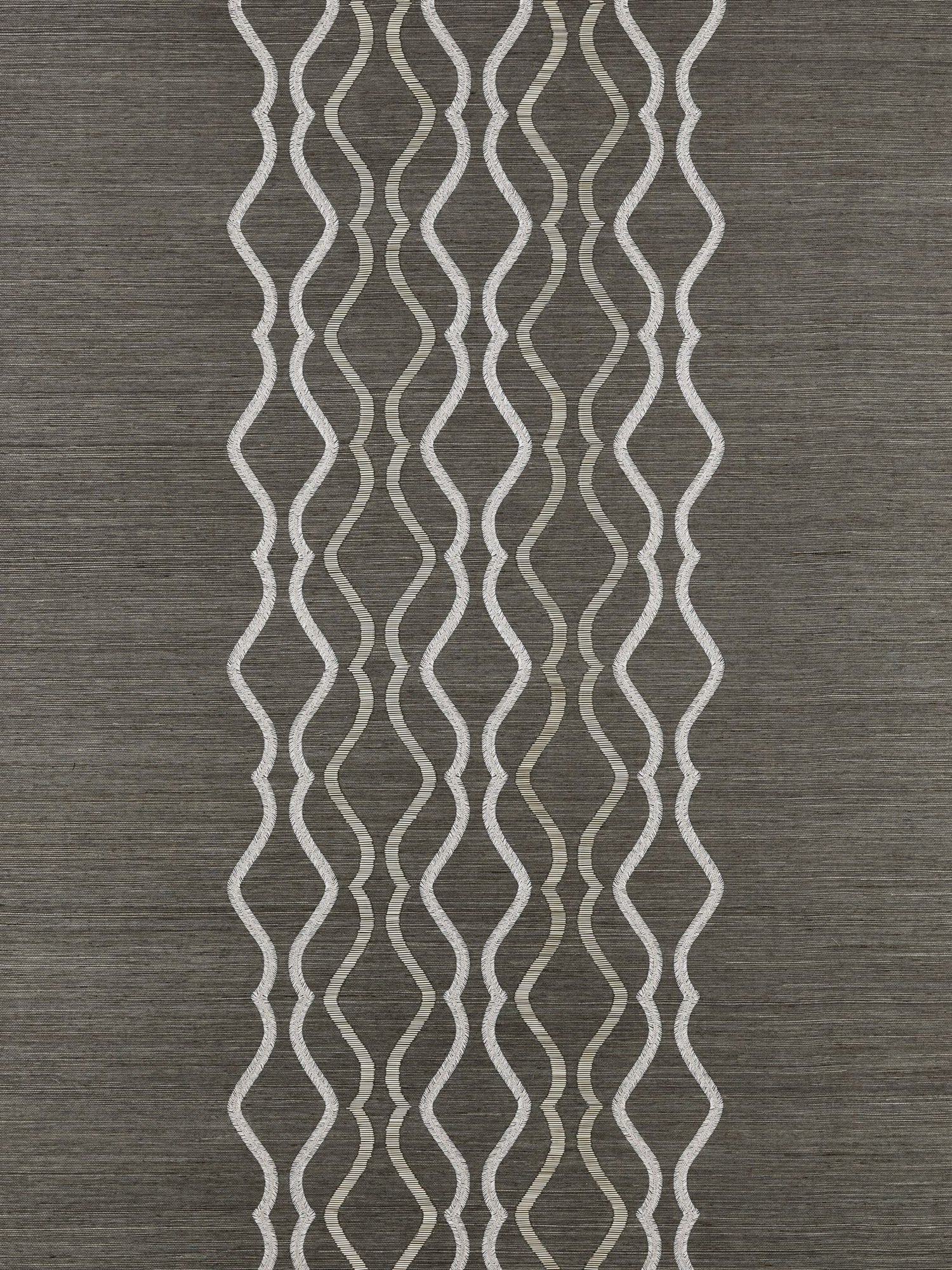 Valentina Embellished Sisal fabric in sterling color - pattern number SC 0004WP88447 - by Scalamandre in the  collection