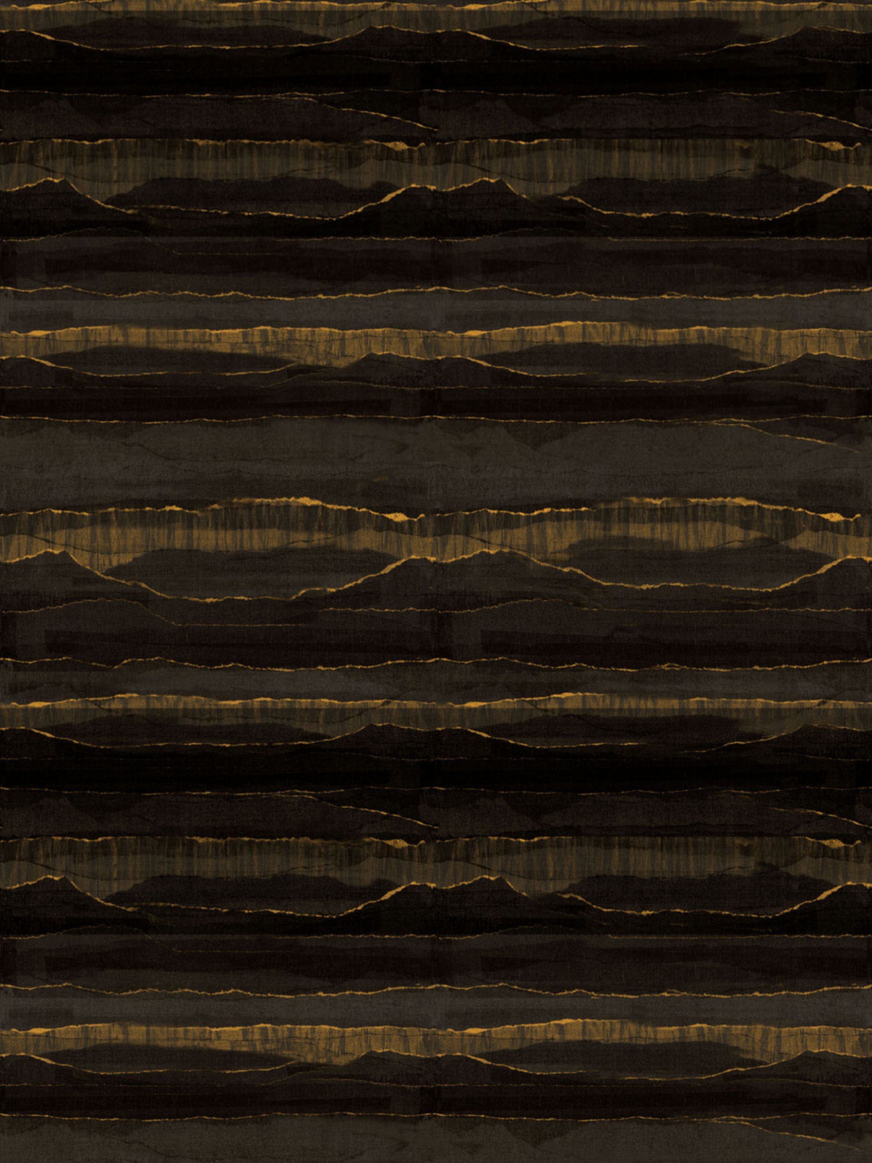 Hida wallpaper in tigers eye color - pattern number SC 0004WP88452 - by Scalamandre in the collection