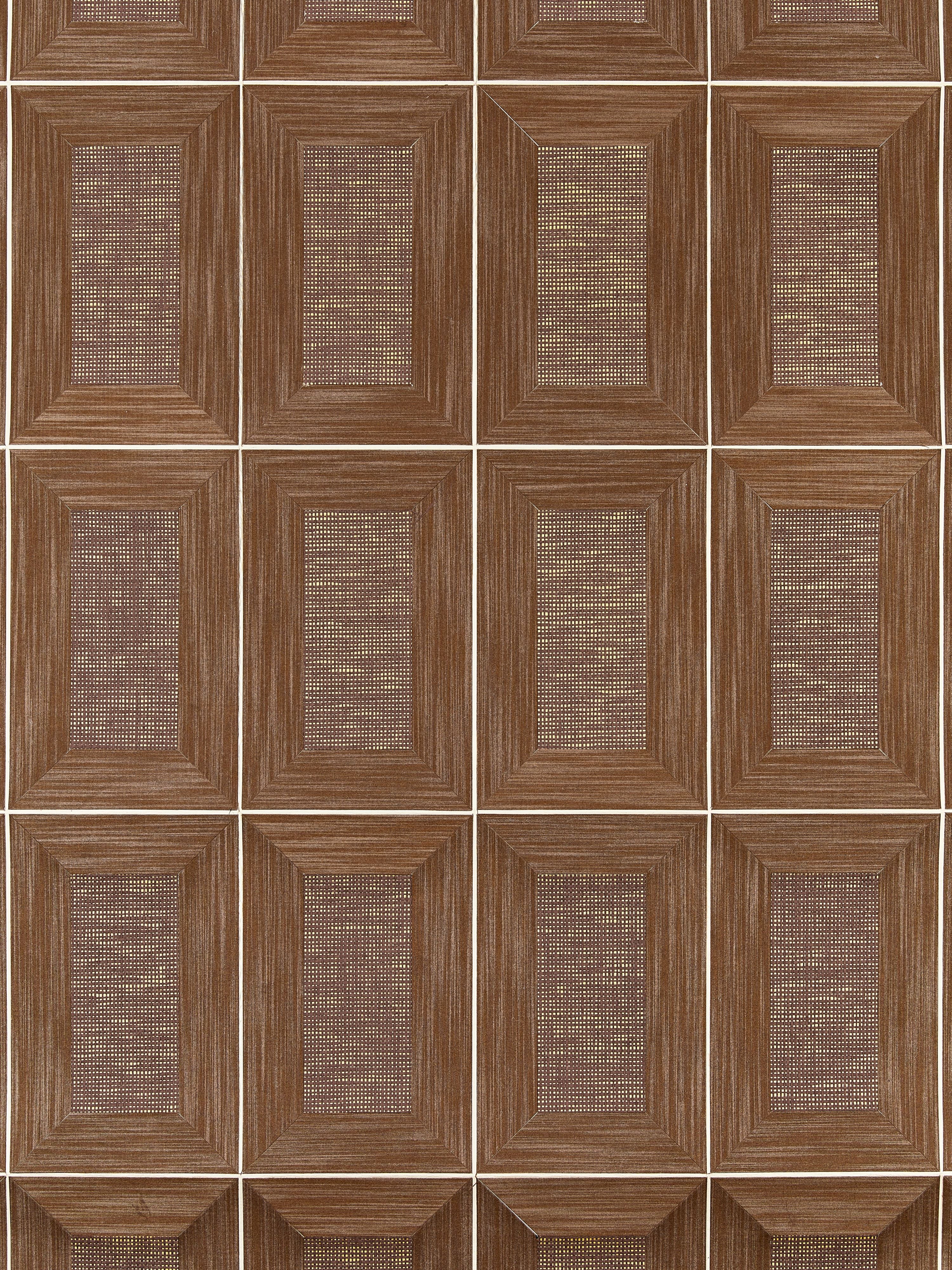 Libro Woven wallpaper in sequoia color - pattern number SC 0004WP88474 - by Scalamandre in the collection