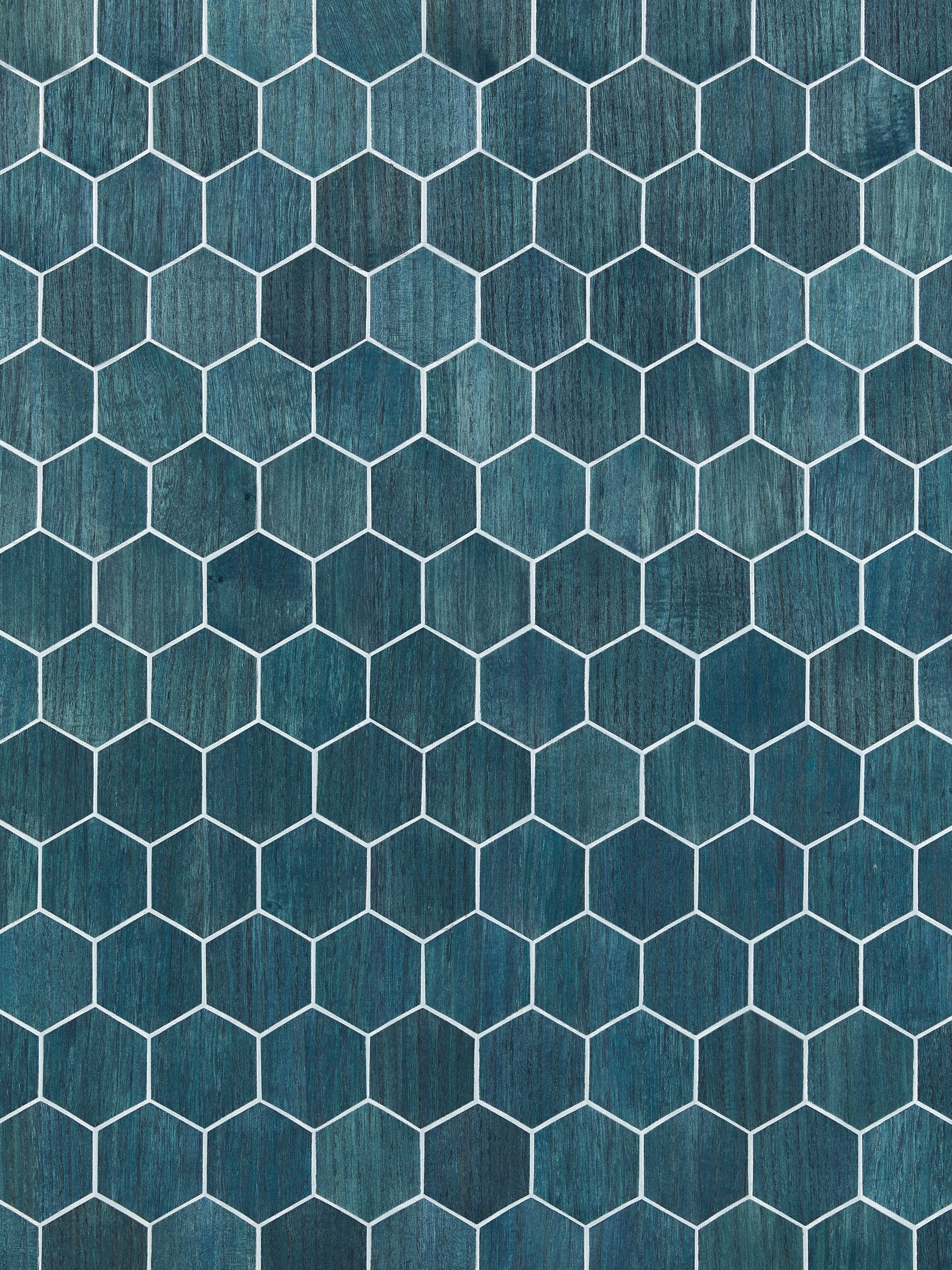 Andante wallpaper in blue note color - pattern number SC 0004WP88477 - by Scalamandre in the collection