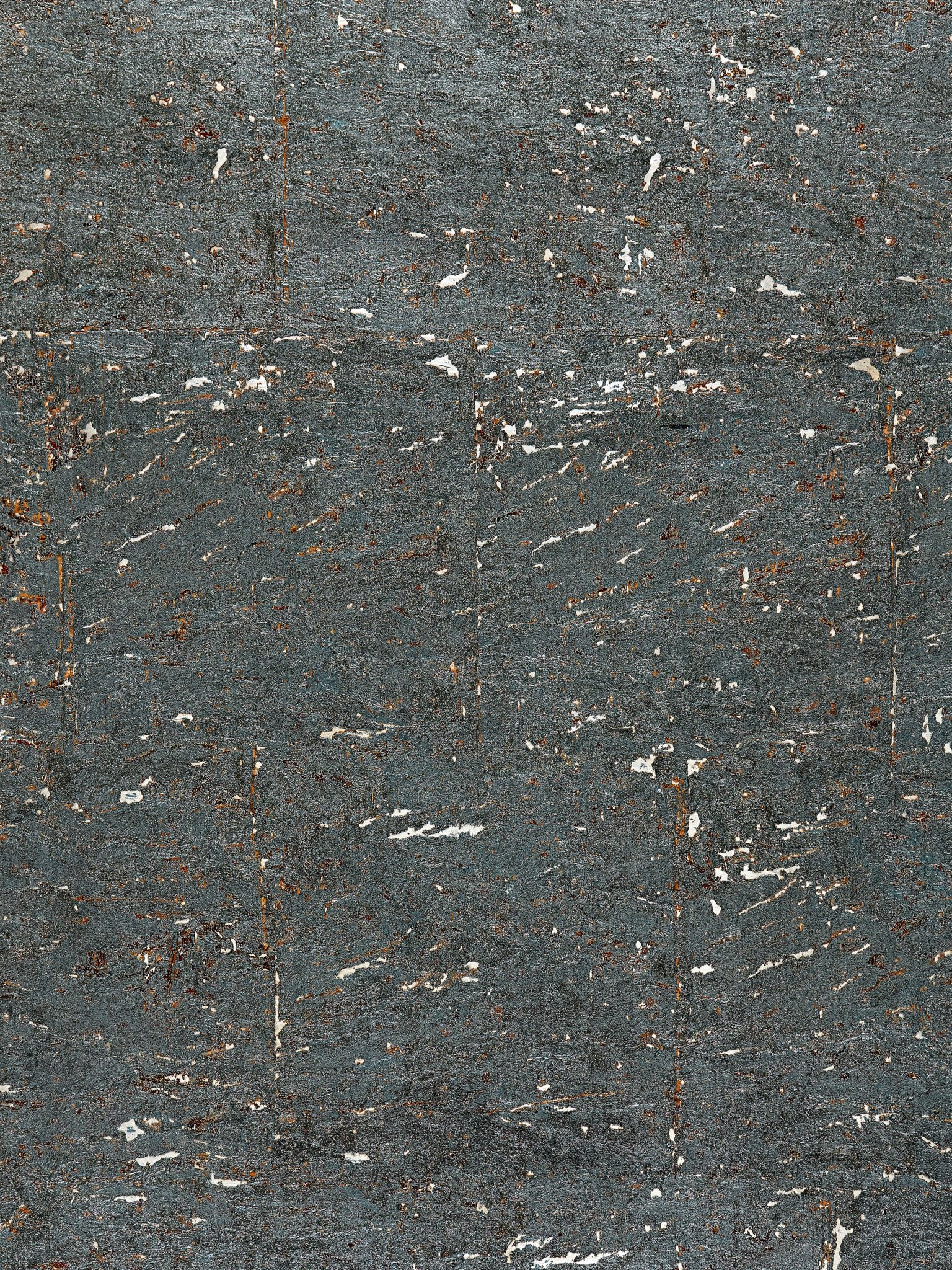Metal Cork fabric in bluestone color - pattern number SC 0005WP88336 - by Scalamandre in the collection