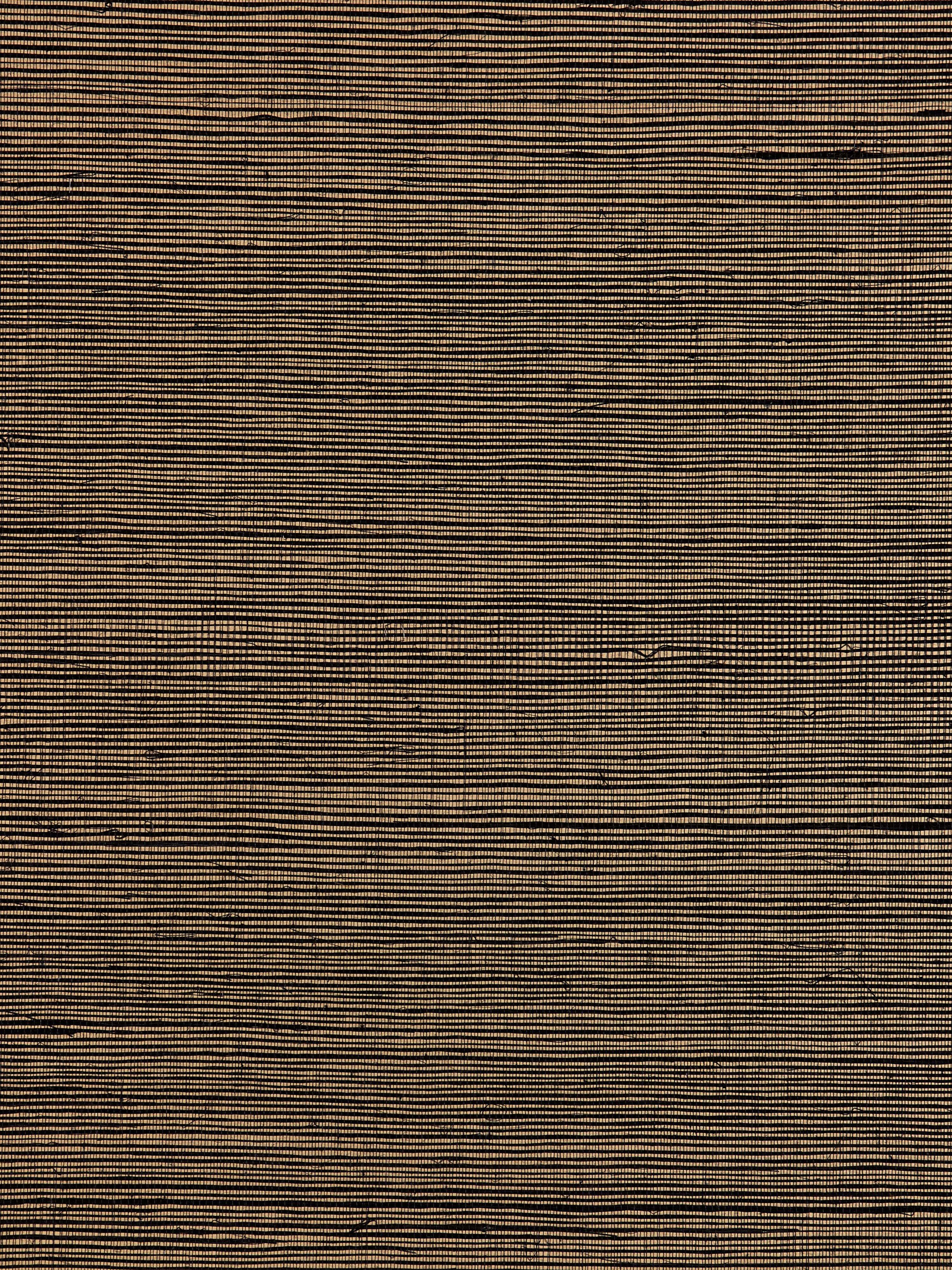Metal Sisal wallpaper in blackened gold color - pattern number SC 0005WP88338 - by Scalamandre in the collection