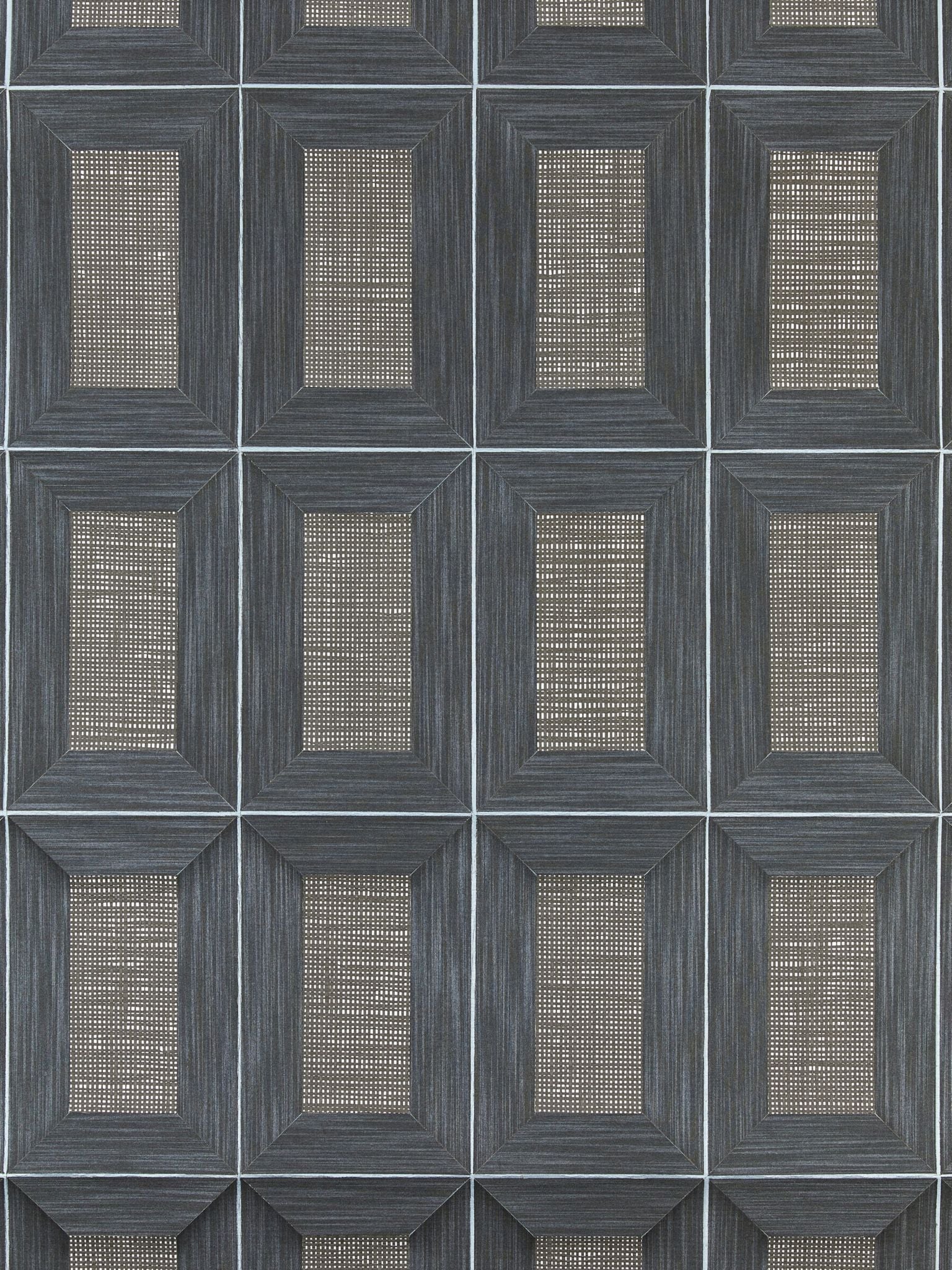 Libro Woven fabric in wrought iron color - pattern number SC 0005WP88474 - by Scalamandre in the collection
