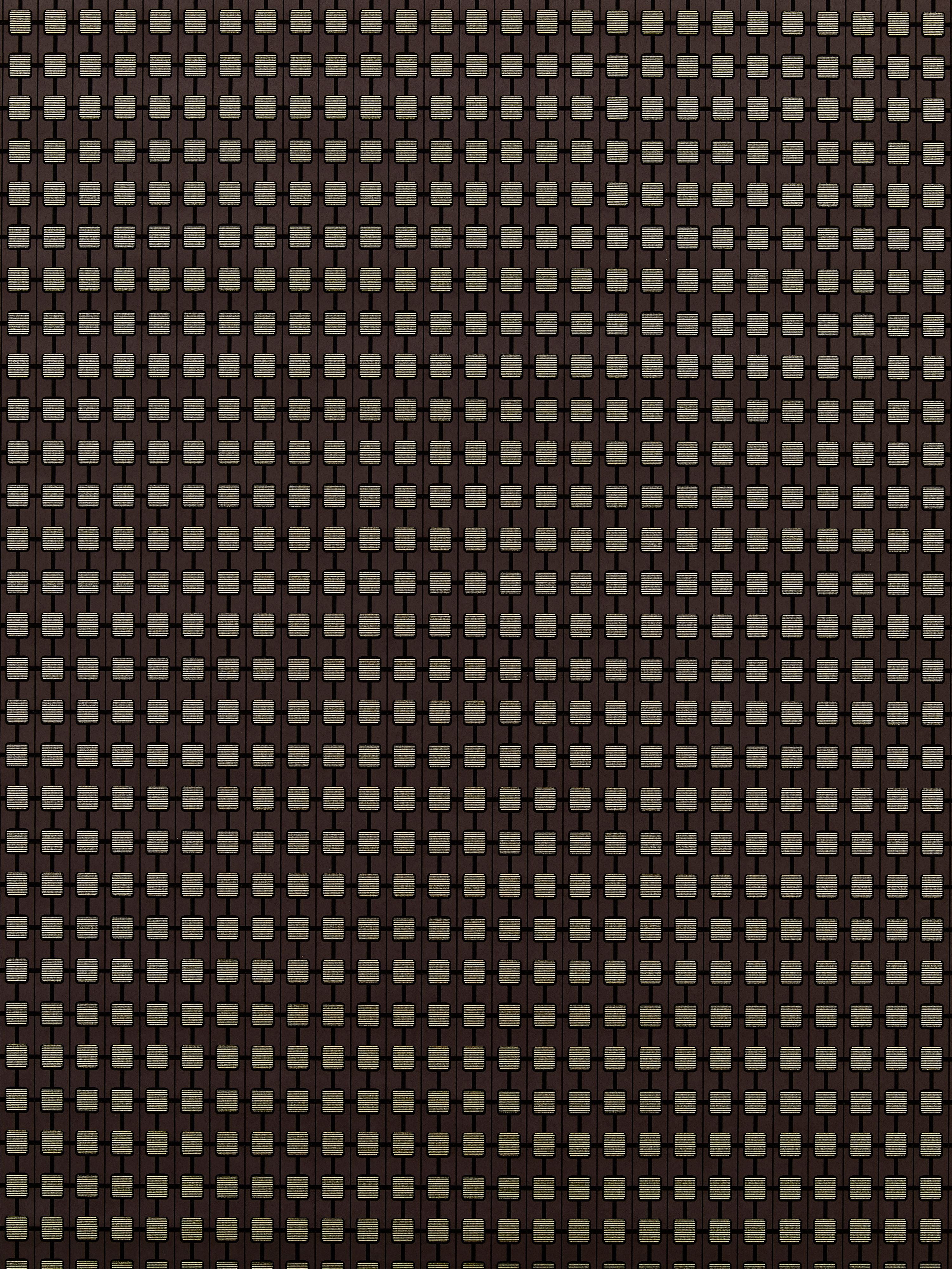 Tempo wallpaper in ganache color - pattern number SC 0006WP88459 - by Scalamandre in the collection