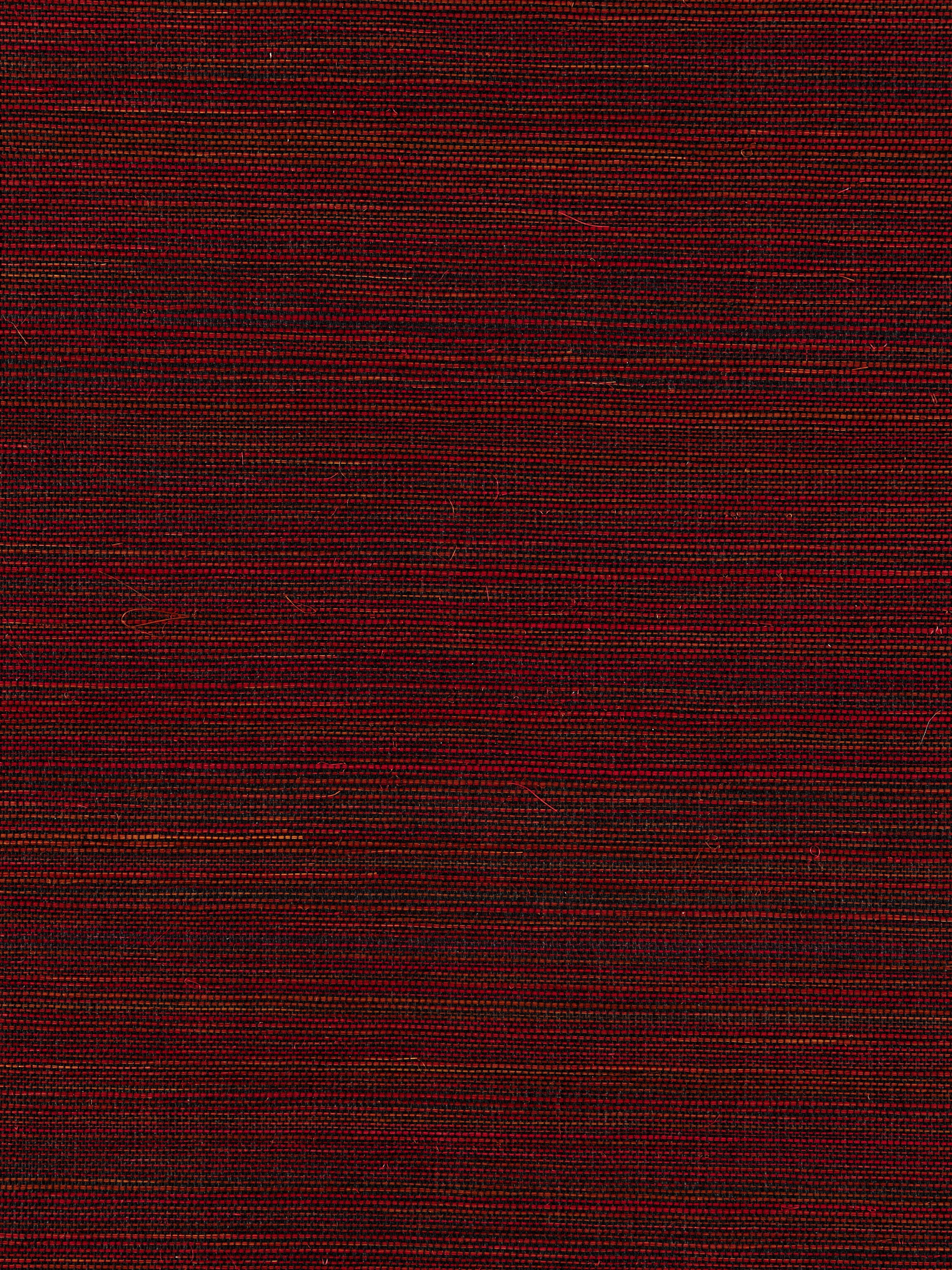 Shantung Grasscloth wallpaper in cerise color - pattern number SC 0008WP88347 - by Scalamandre in the collection