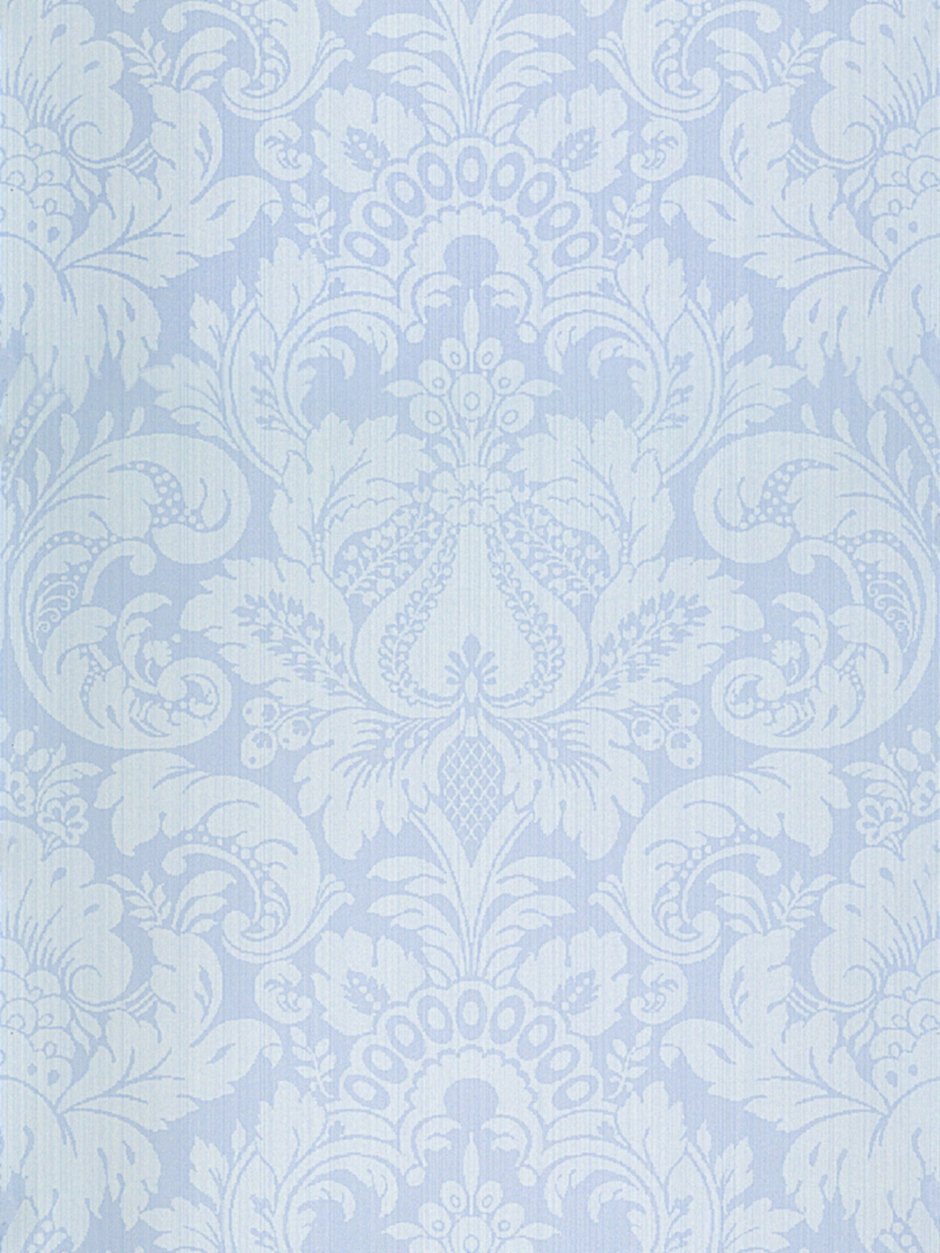 Daphne wallpaper in canton blue color - pattern number SC 0010WP88213 - by Scalamandre in the collection