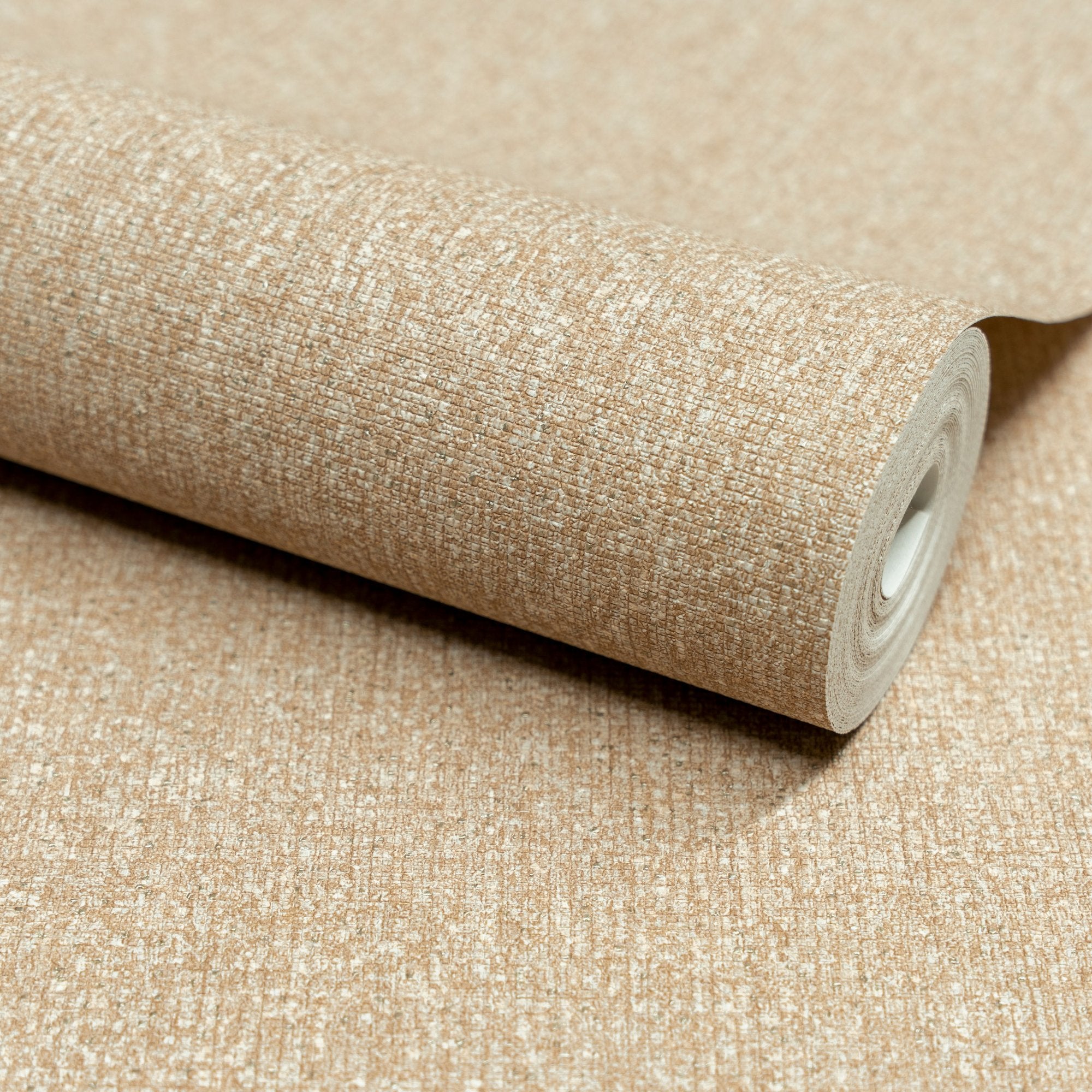 Stone plain Wallpaper in beige color - pattern number SF1106 - by Grandeco in the Surfaces collection