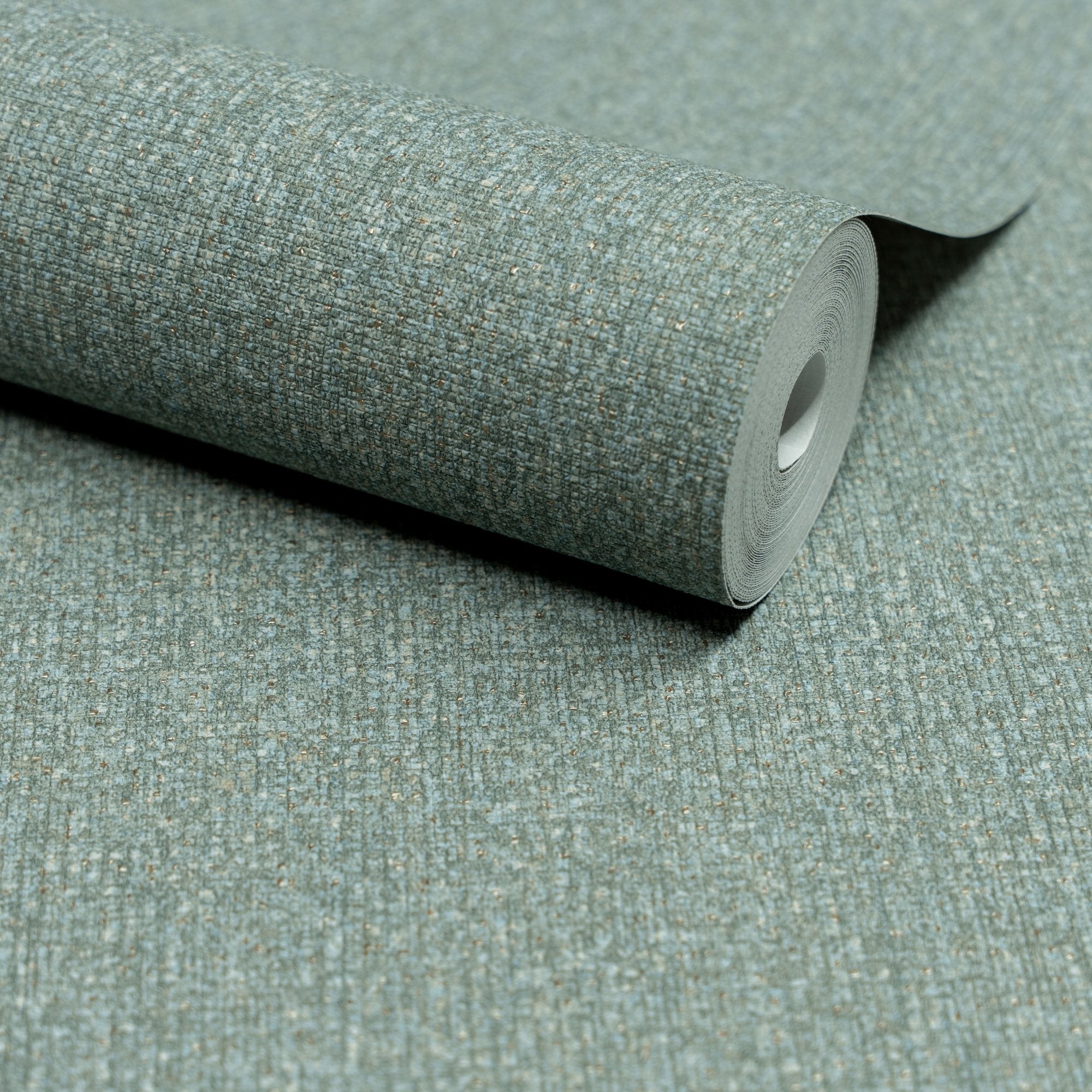 Stone plain Wallpaper in blue color - pattern number SF1112 - by Grandeco in the Surfaces collection