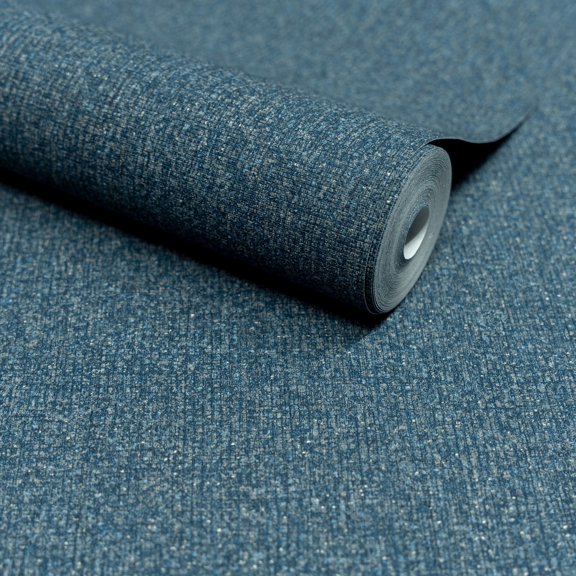 Stone plain Wallpaper in blue color - pattern number SF1116 - by Grandeco in the Surfaces collection