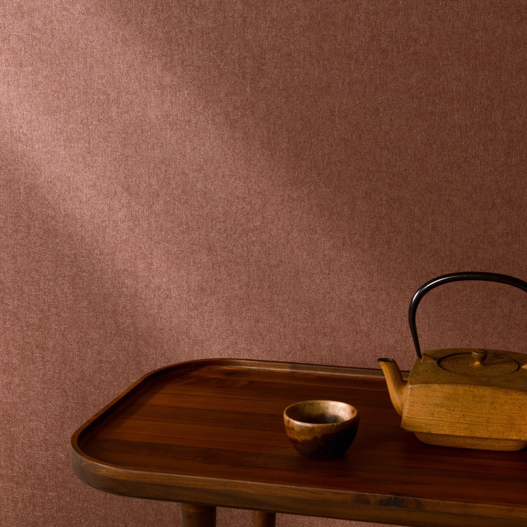 Faux Unis Natural Wallpaper in red color - pattern number SF1221 - by Grandeco in the Surfaces collection