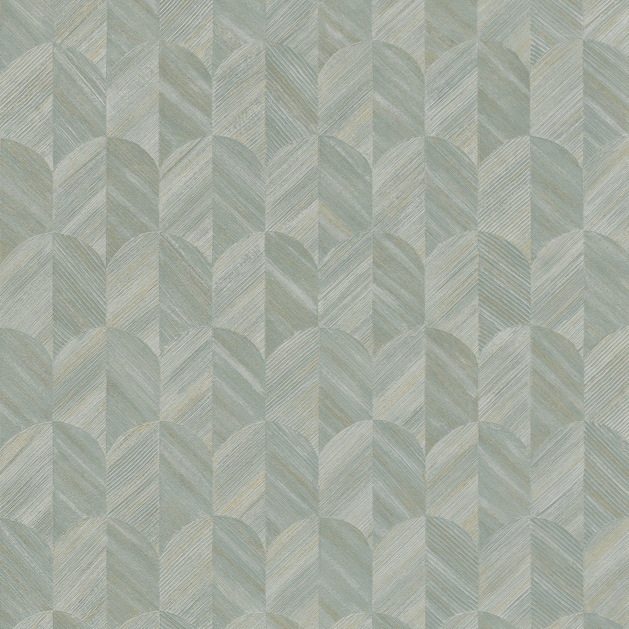 Geometric All-over Wallpaper in blue color - pattern number SF3212 - by Grandeco in the Surfaces collection