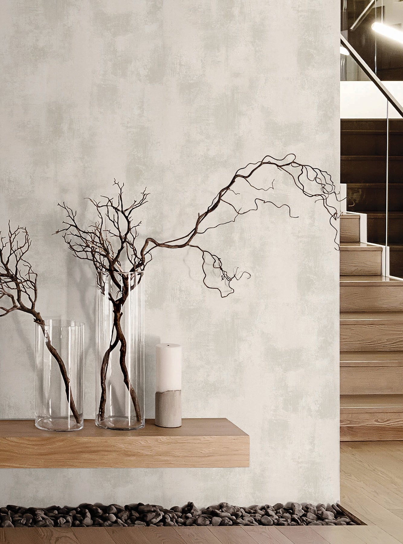 Italian Plaster wallpaper in pearl color - pattern number SI18561 - by York in the Signature Textures Resource Library Third Edition collection