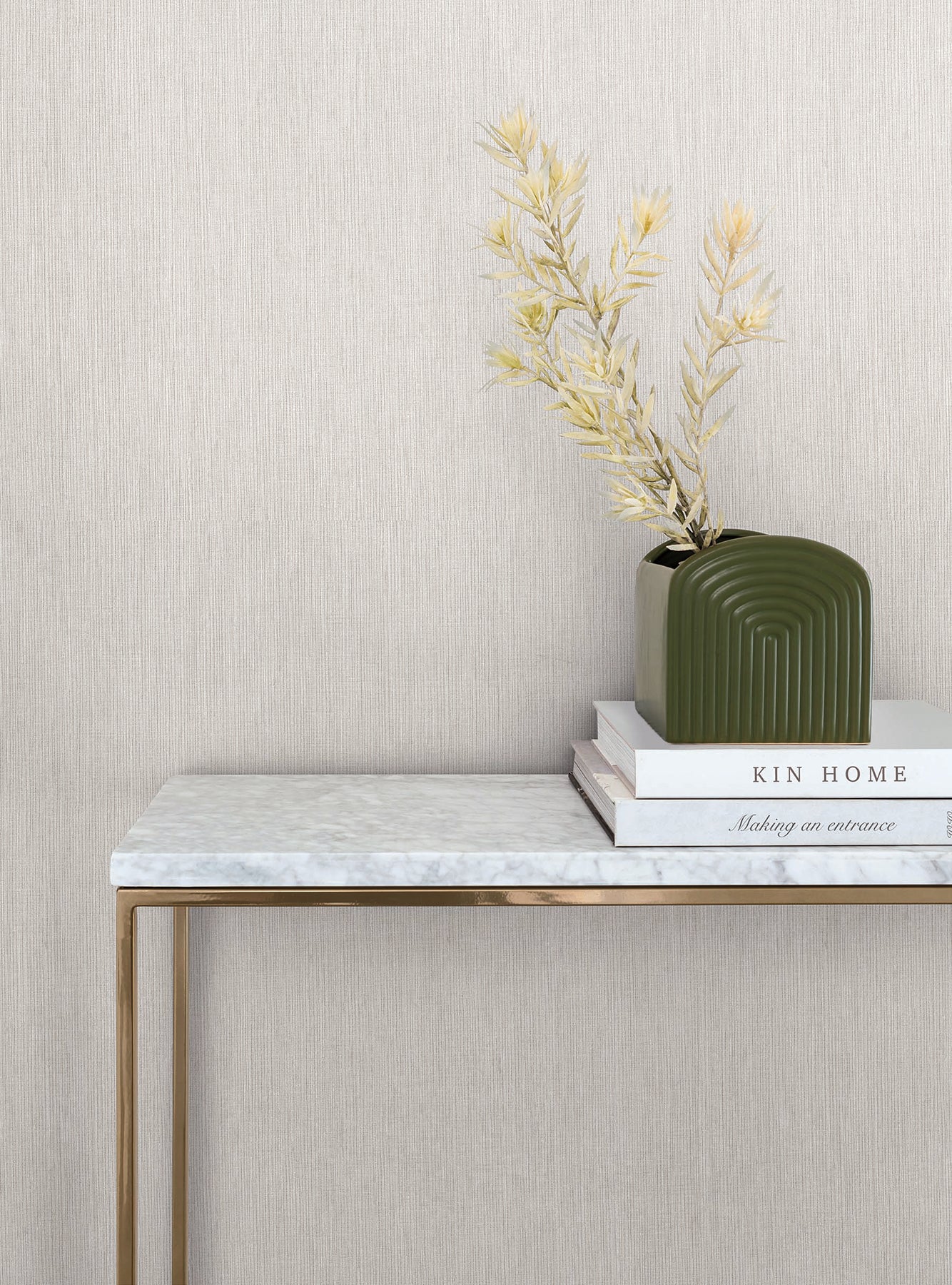 Lilah wallpaper in warm grey color - pattern number SI25774 - by York in the Signature Textures Resource Library Third Edition collection