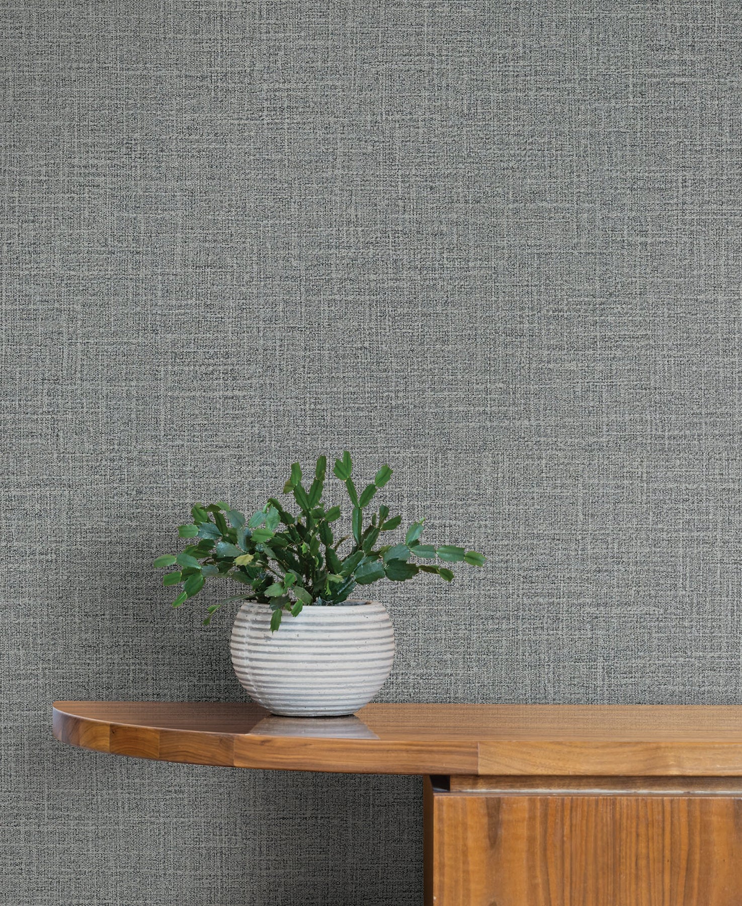 Loom wallpaper in silver color - pattern number SI26141 - by York in the Signature Textures Resource Library Third Edition collection