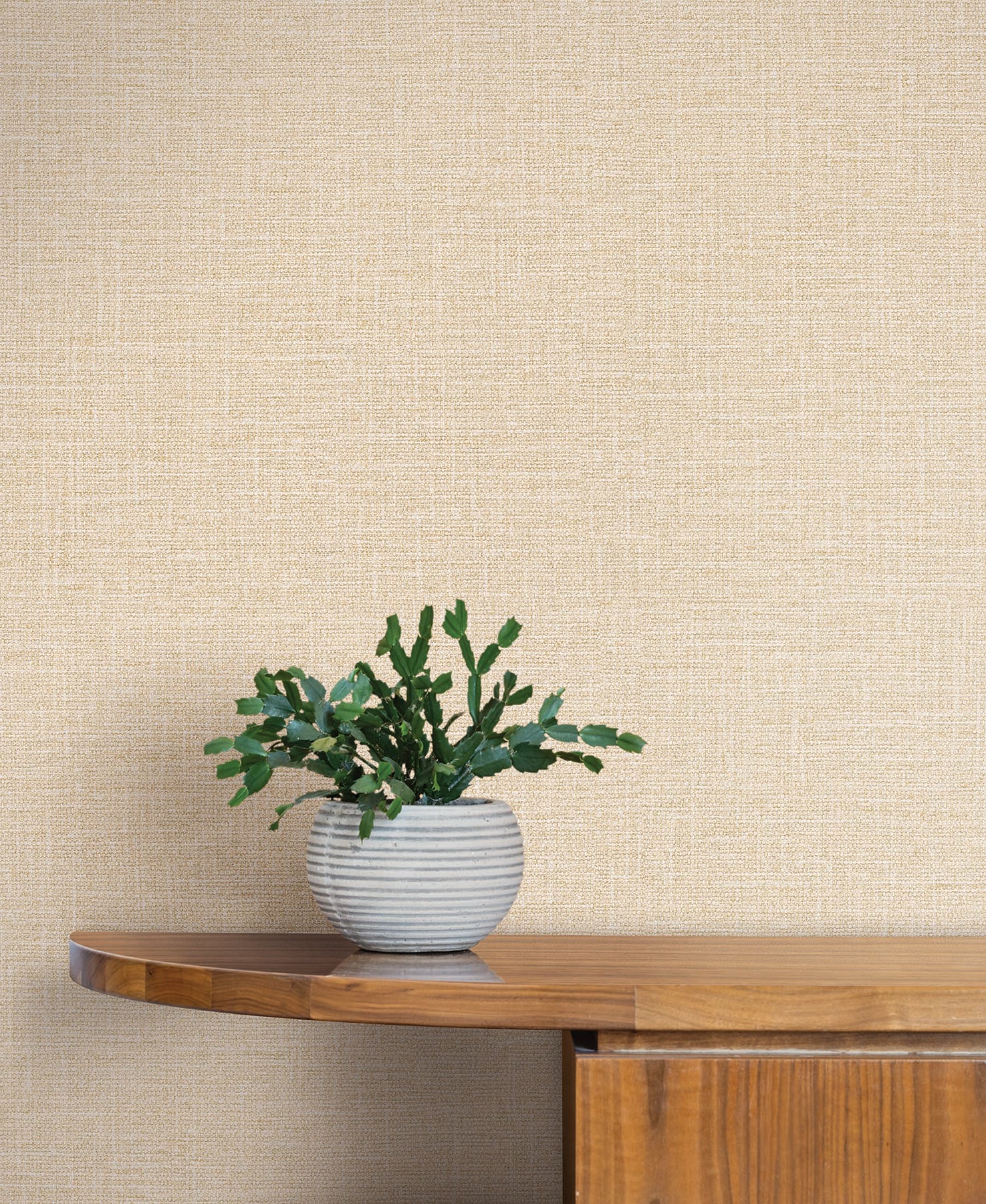 Loom wallpaper in wheat color - pattern number SI26145 - by York in the Signature Textures Resource Library Third Edition collection