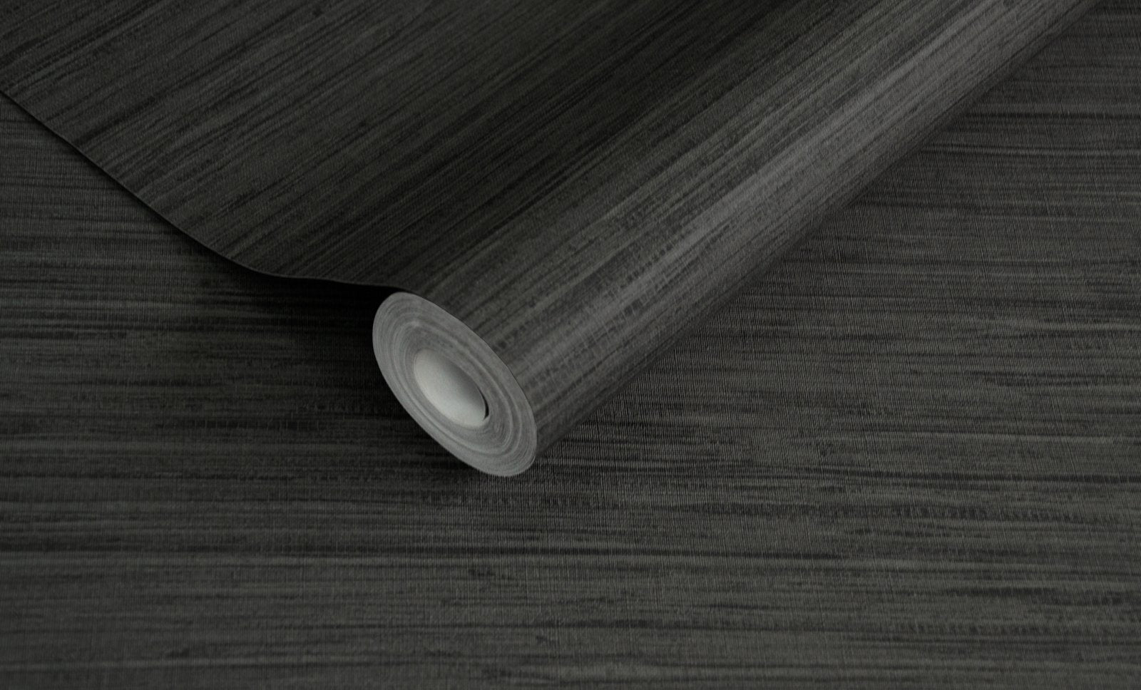 Grasscloth Dark wallpaper in black color - pattern number SS21252 - by Galerie in the Style Sisters collection
