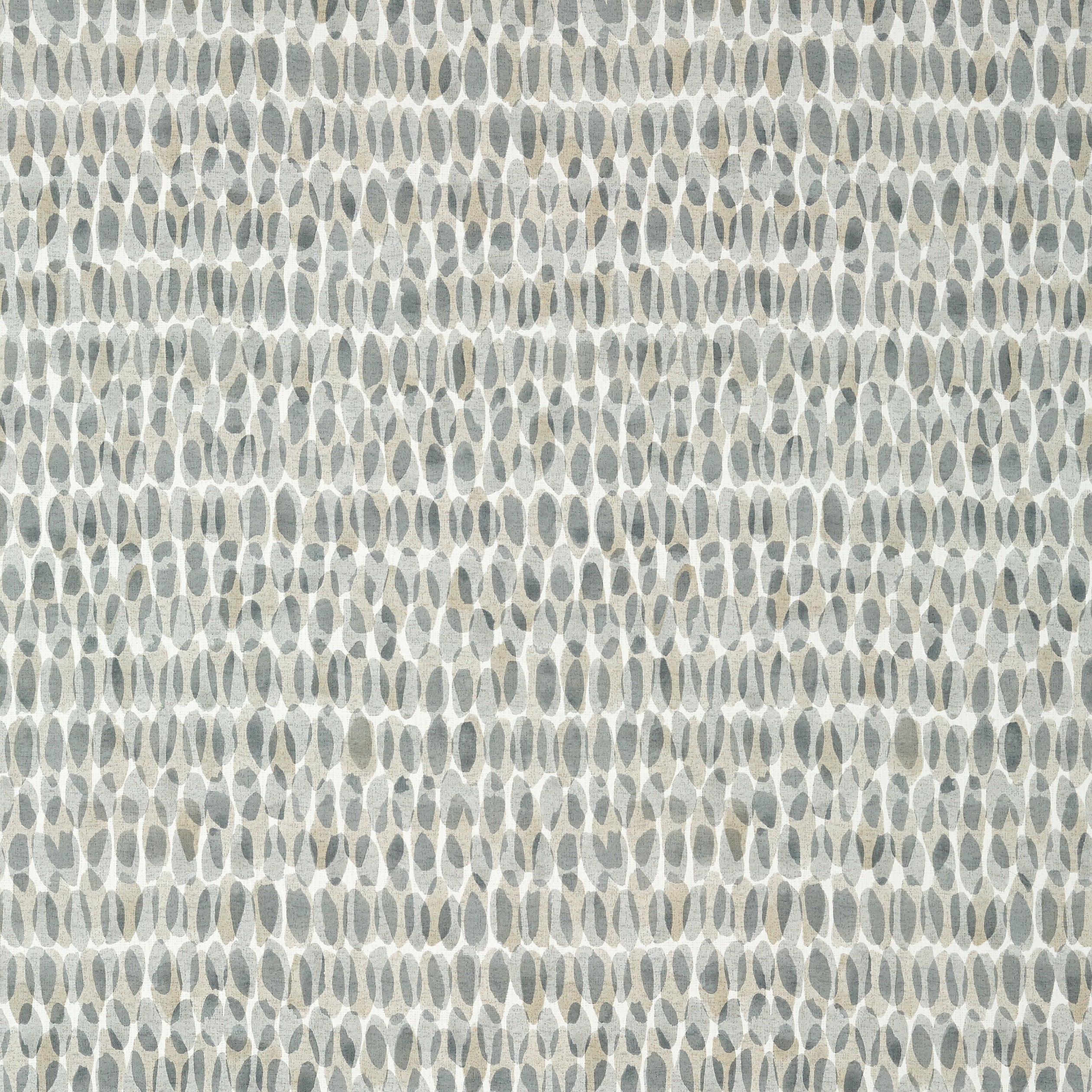 Rain Water fabric in grey color - pattern number T10096 - by Thibaut in the Tropics collection