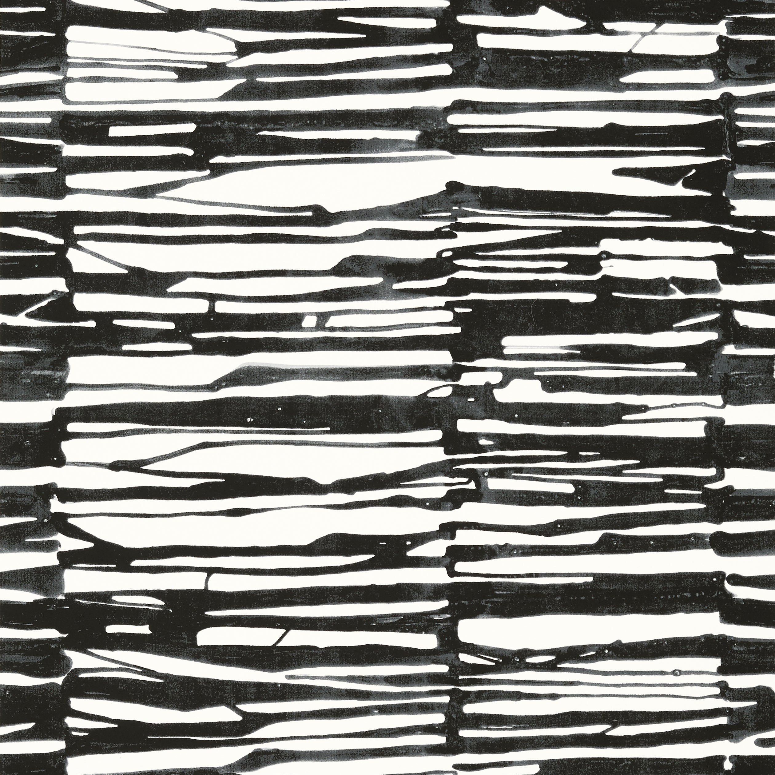 Ischia fabric in black color - pattern number T10115 - by Thibaut in the Tropics collection