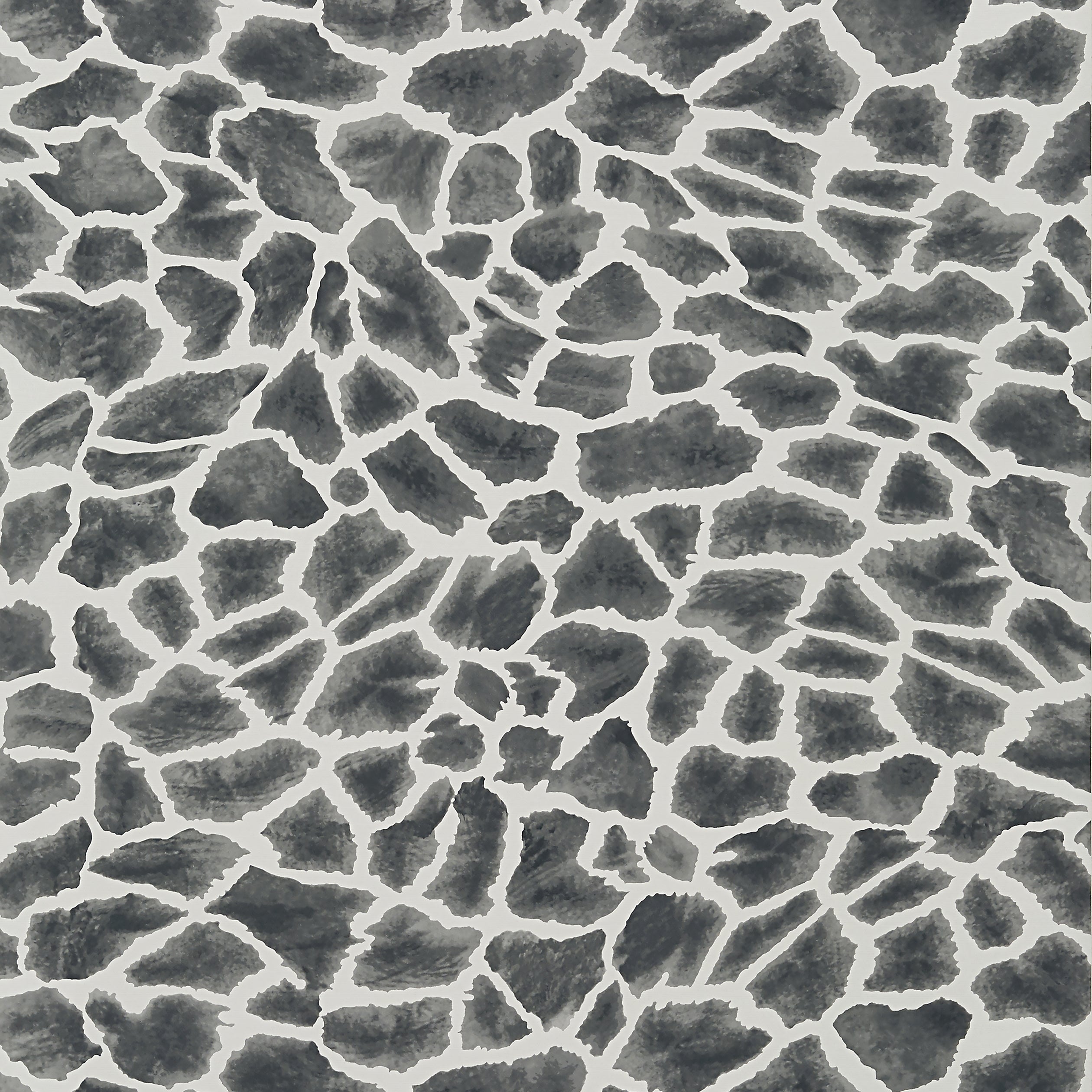 Makena wallpaper in grey color - pattern number T10222 - by Thibaut in the Colony collection