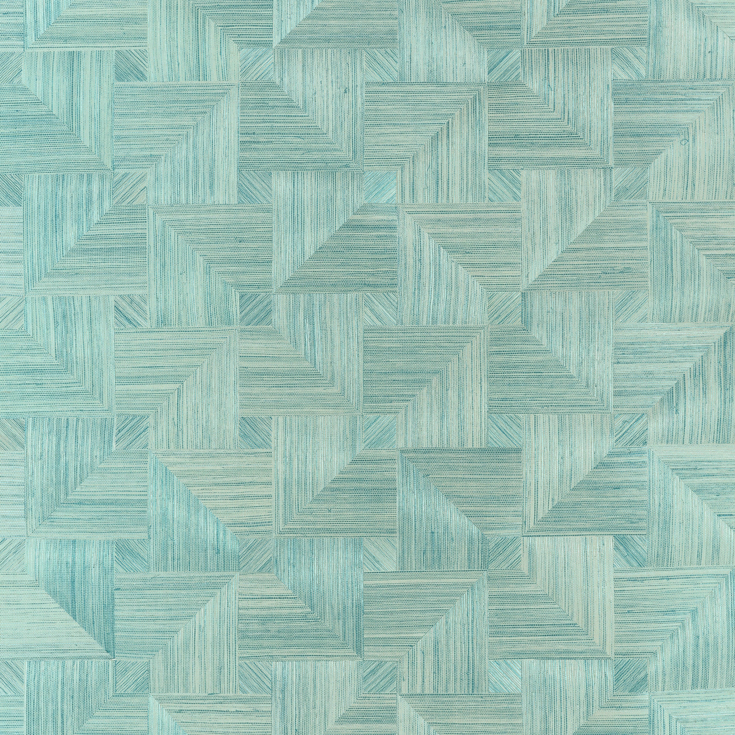 Bali Weave Wallpaper in seaglass color - pattern number T10343 - by Thibaut in the Grasscloth Resource Volume 7 collection