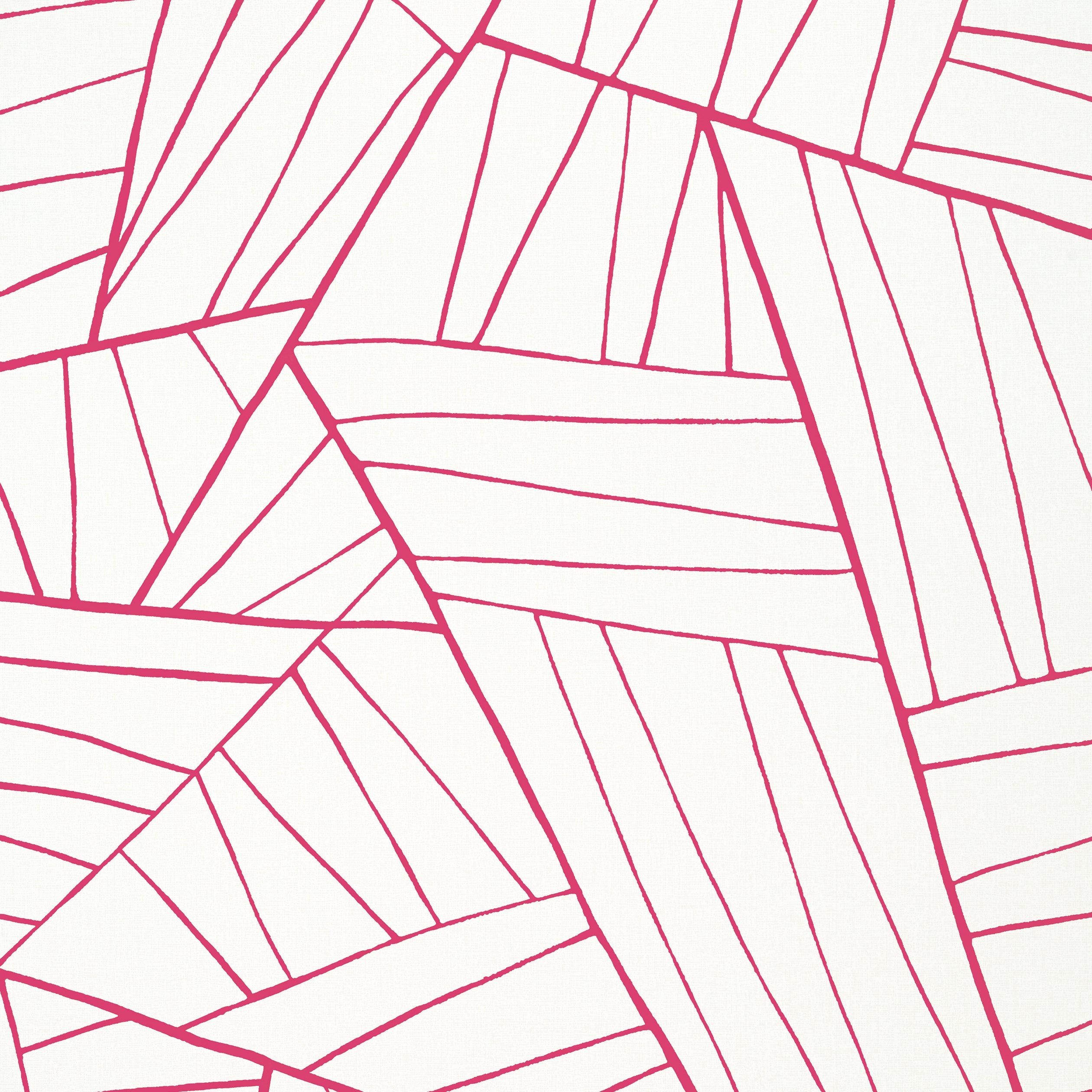 Jordan wallpaper in magenta on white color - pattern number T10441 - by Thibaut in the Modern Resource Volume 2 collection