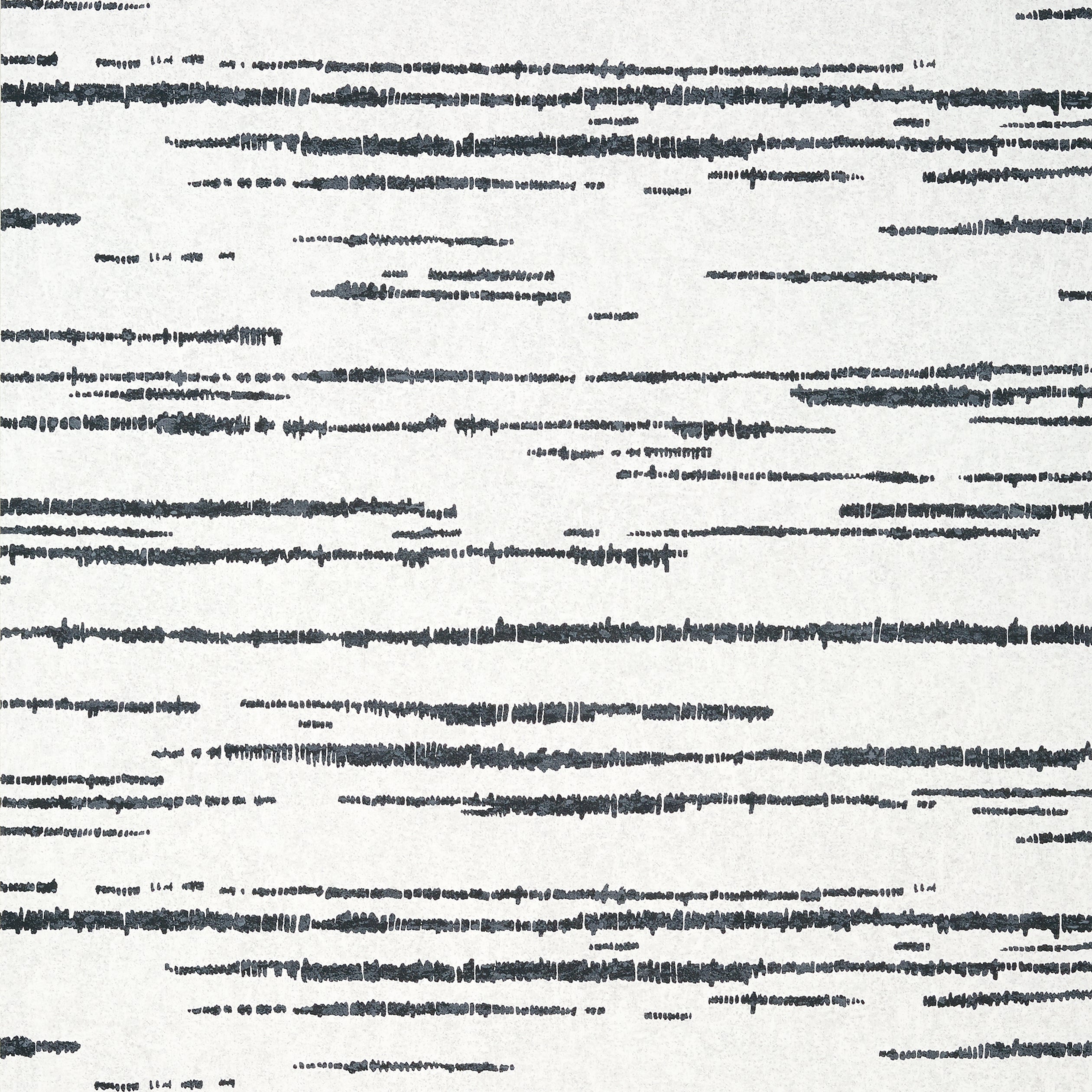 Echo wallpaper in black on white color - pattern number T10456 - by Thibaut in the Modern Resource Volume 2 collection