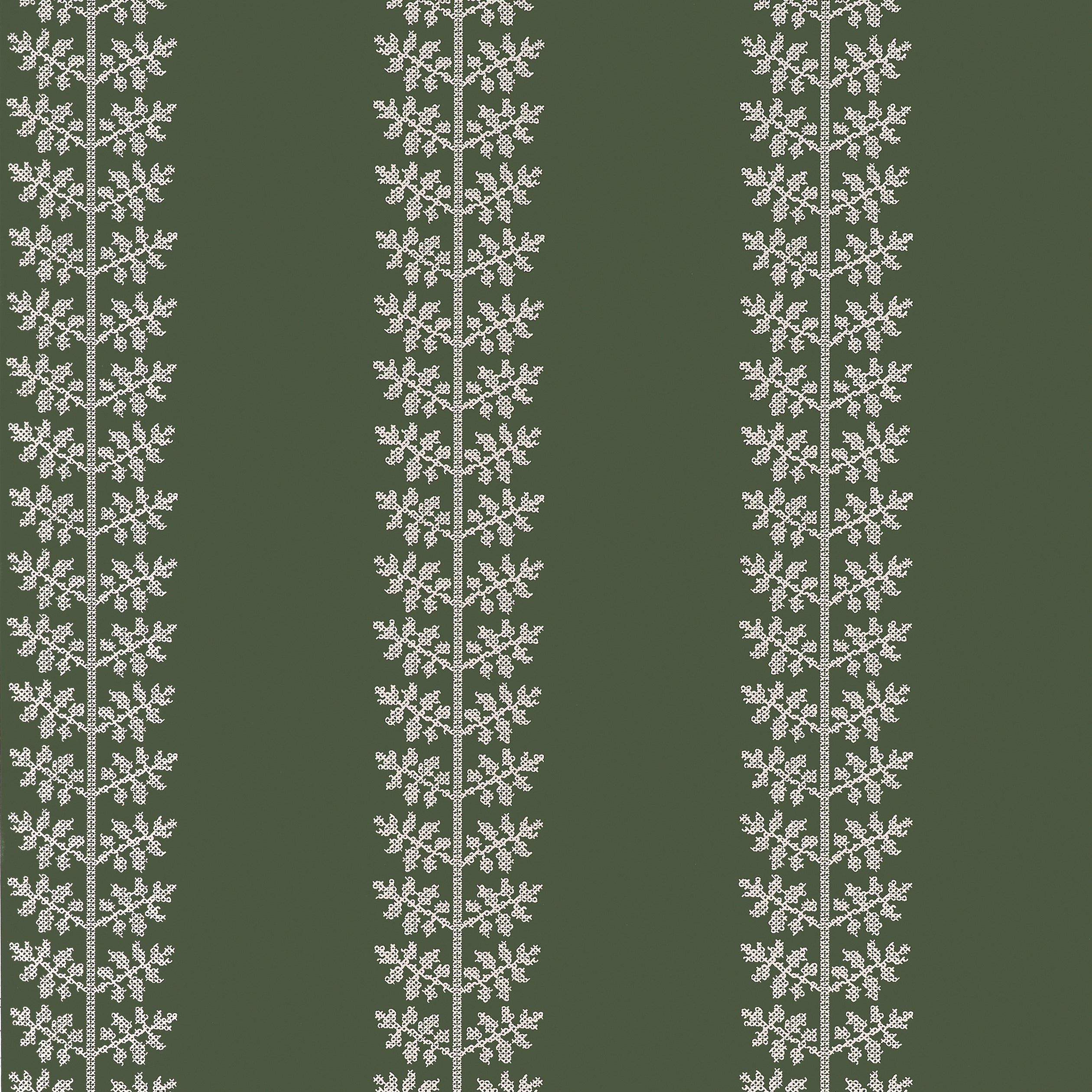 Amble wallpaper in olive color - pattern number T10506 - by Thibaut in the Boxwood collection
