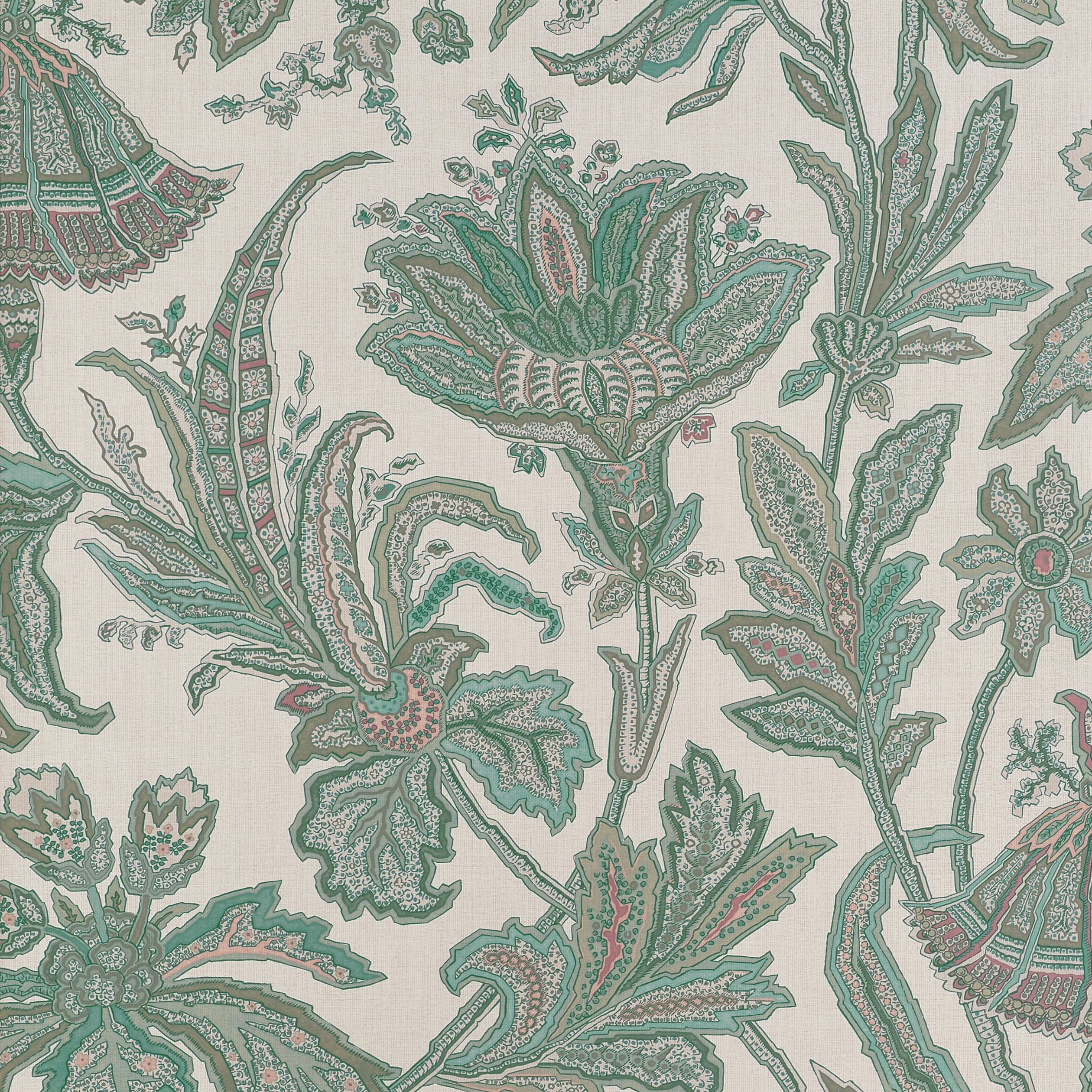 Breckenridge wallpaper in sage color - pattern number T10544 - by Thibaut in the Boxwood collection