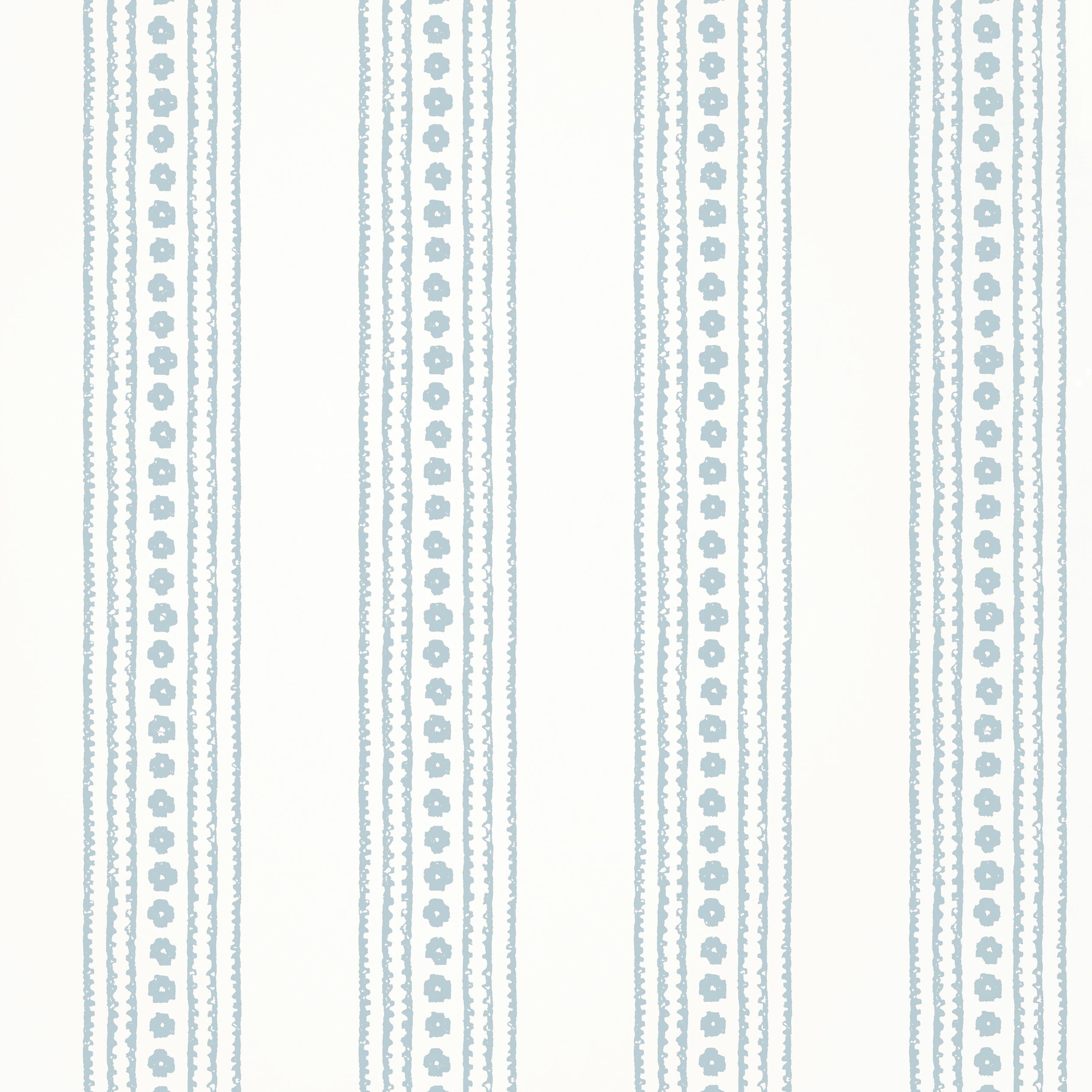 New Haven Stripe fabric in spa blue color - pattern number T10612 - by Thibaut in the Ceylon collection