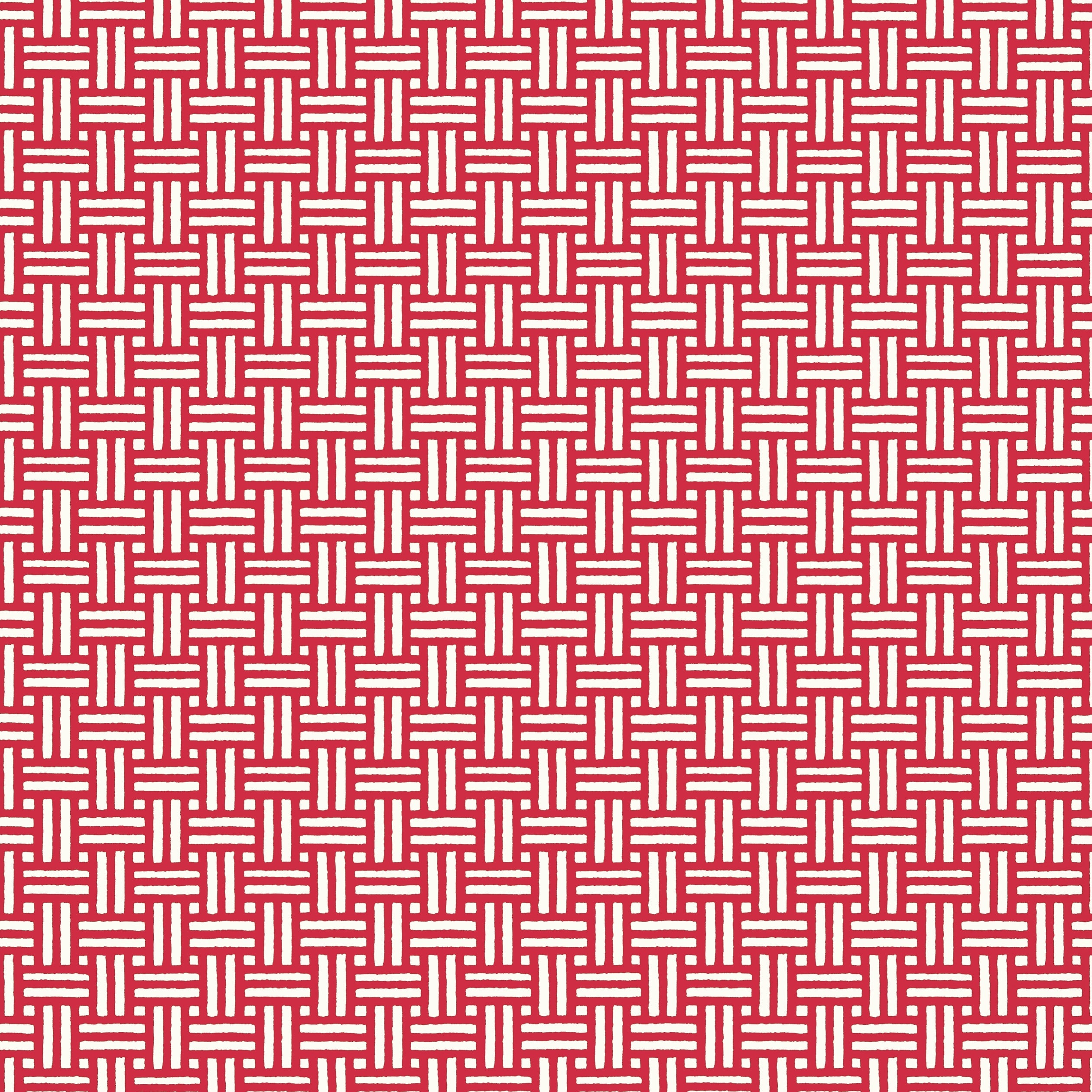 Piermont fabric in red color - pattern number T10621 - by Thibaut in the Ceylon collection